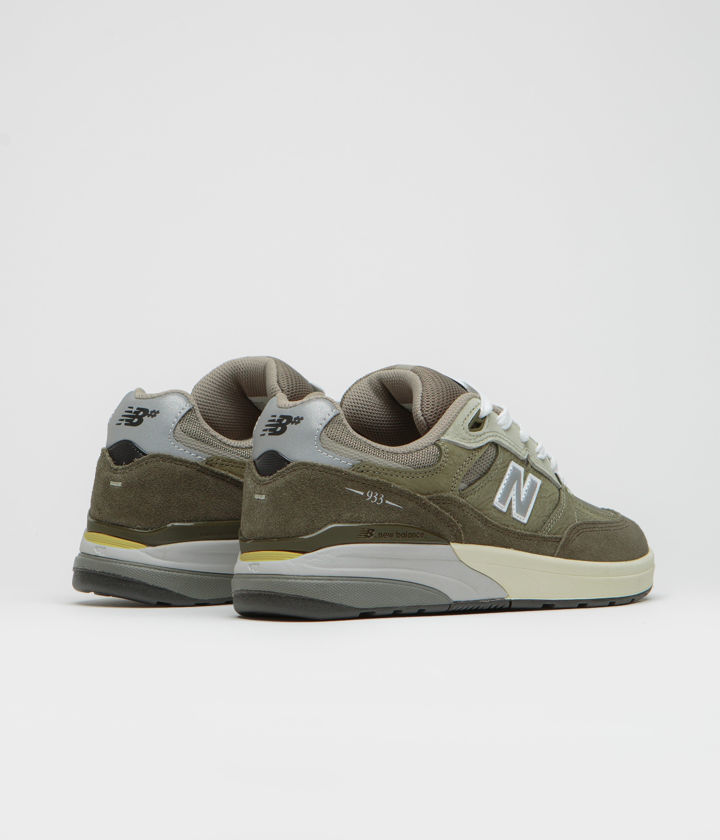 New Balance Numeric 933 Andrew Reynolds Shoes - Olivine