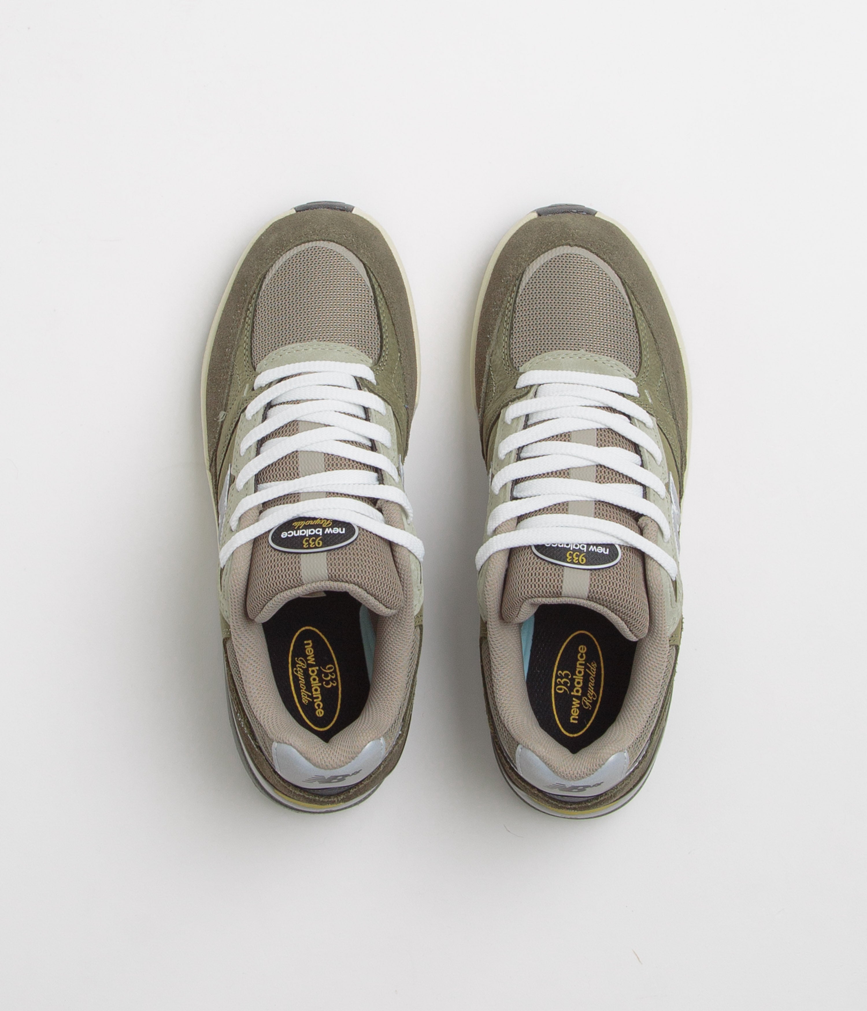 New Balance Numeric 933 Andrew Reynolds Shoes - Olivine