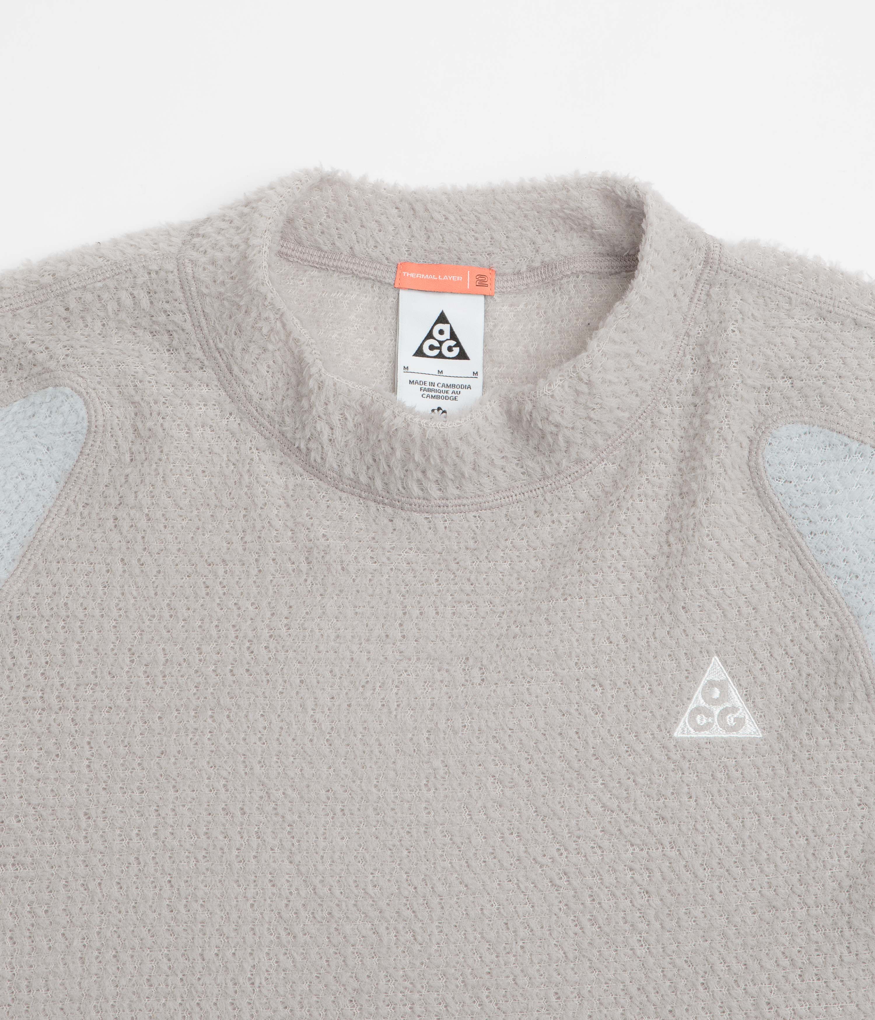 Nike ACG Lichen Crewneck Sweatshirt - College Grey / Grey Fog / Summit White