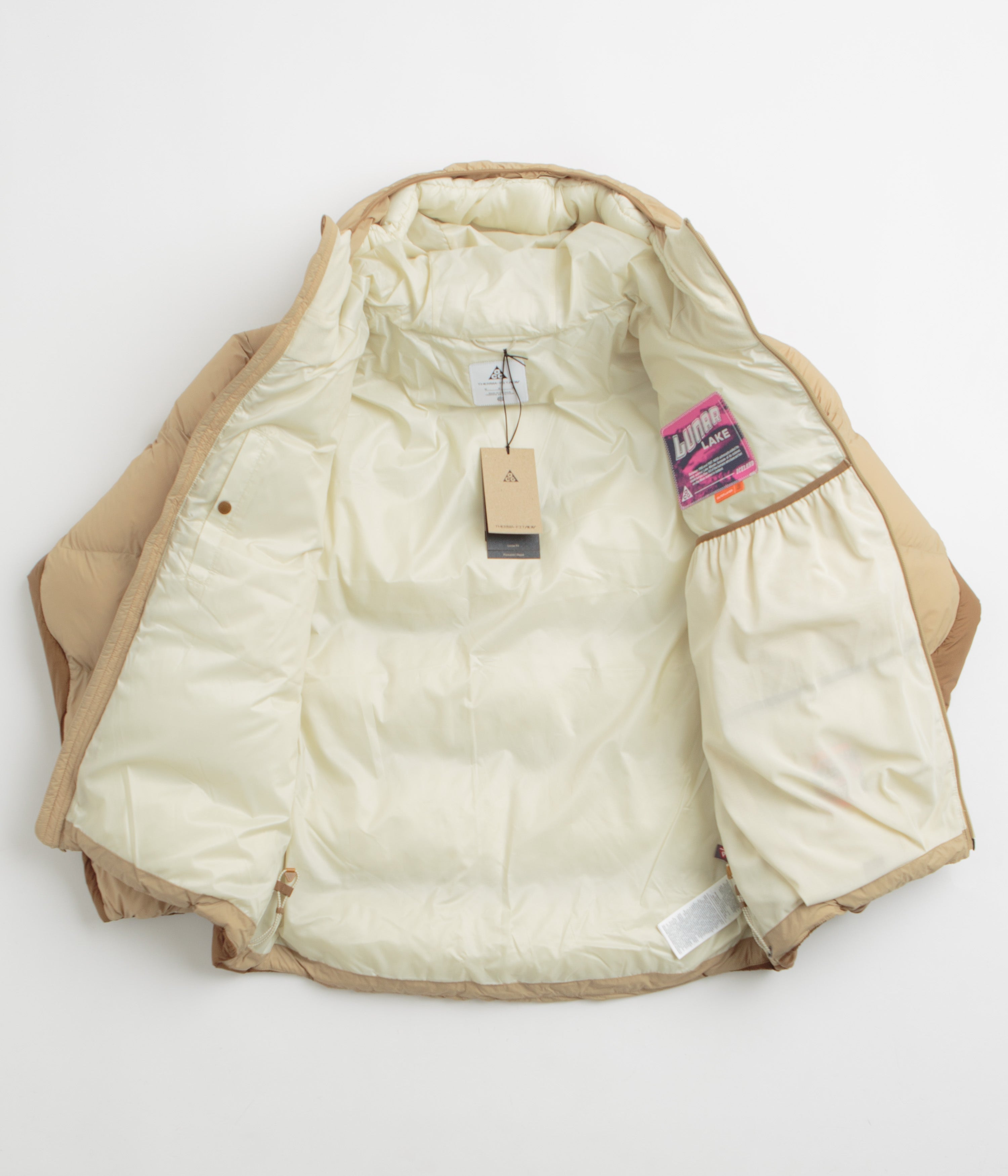 Nike ACG Lunar Lake Puffer Jacket - Parachute Beige / Summit White