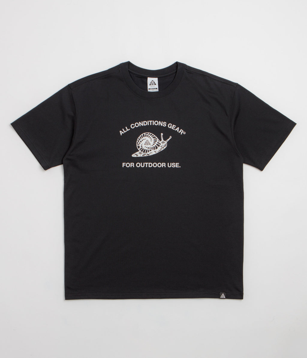 Nike ACG Mystery Snail T-Shirt - Black