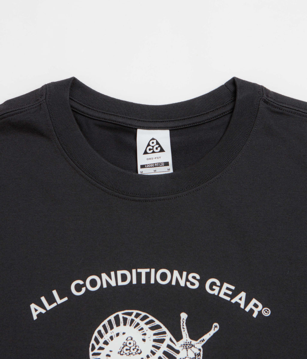 Nike ACG Mystery Snail T-Shirt - Black