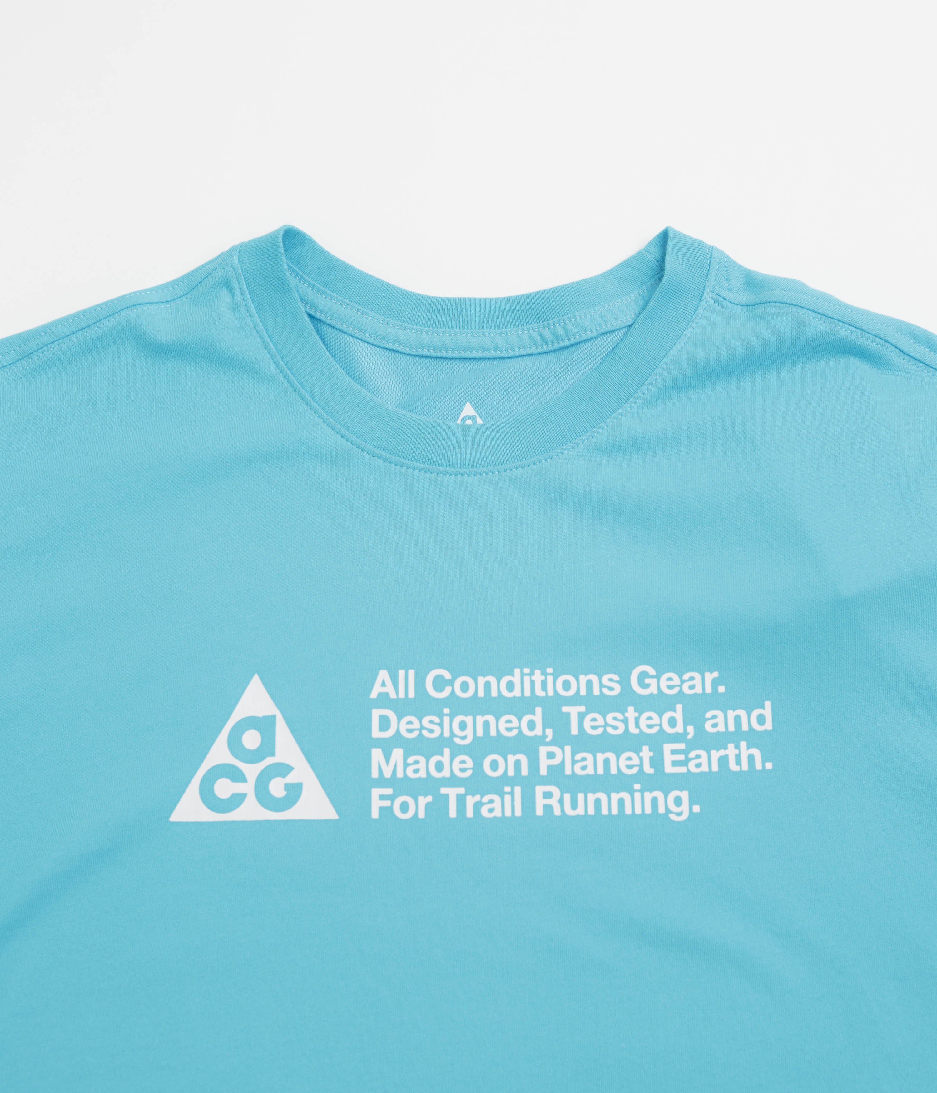 Nike ACG Trail Logo T-Shirt - Baltic Blue