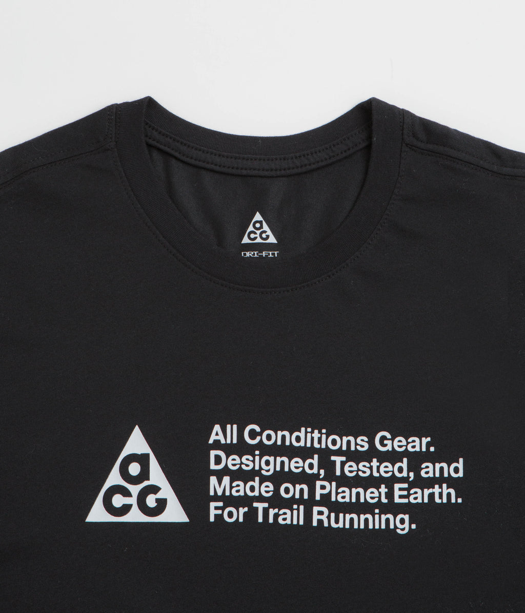 Nike ACG Trail Logo T-Shirt - Black