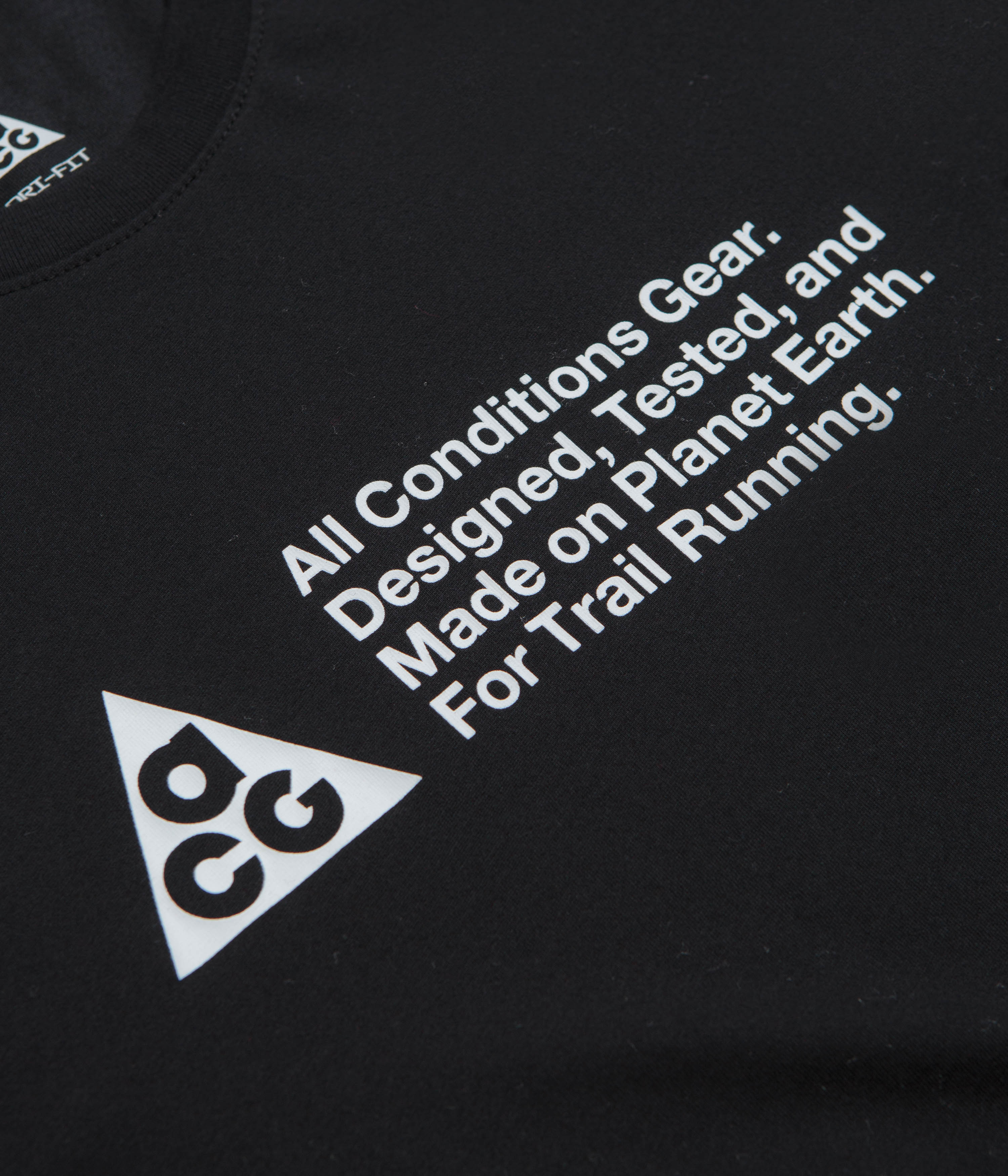 Nike ACG Trail Logo T-Shirt - Black