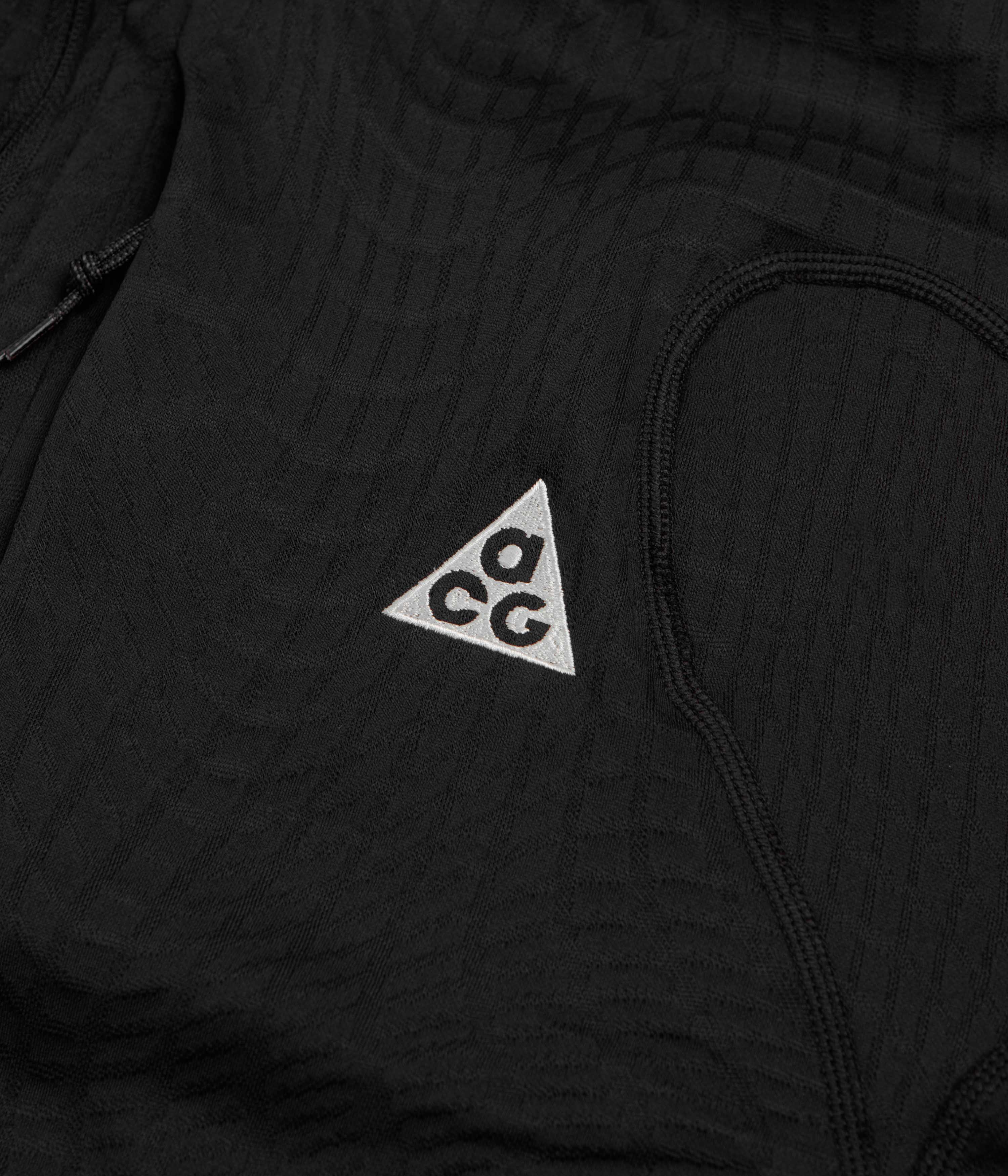 Nike ACG Wolf Grid 1/2 Zip Sweatshirt - Black / Summit White