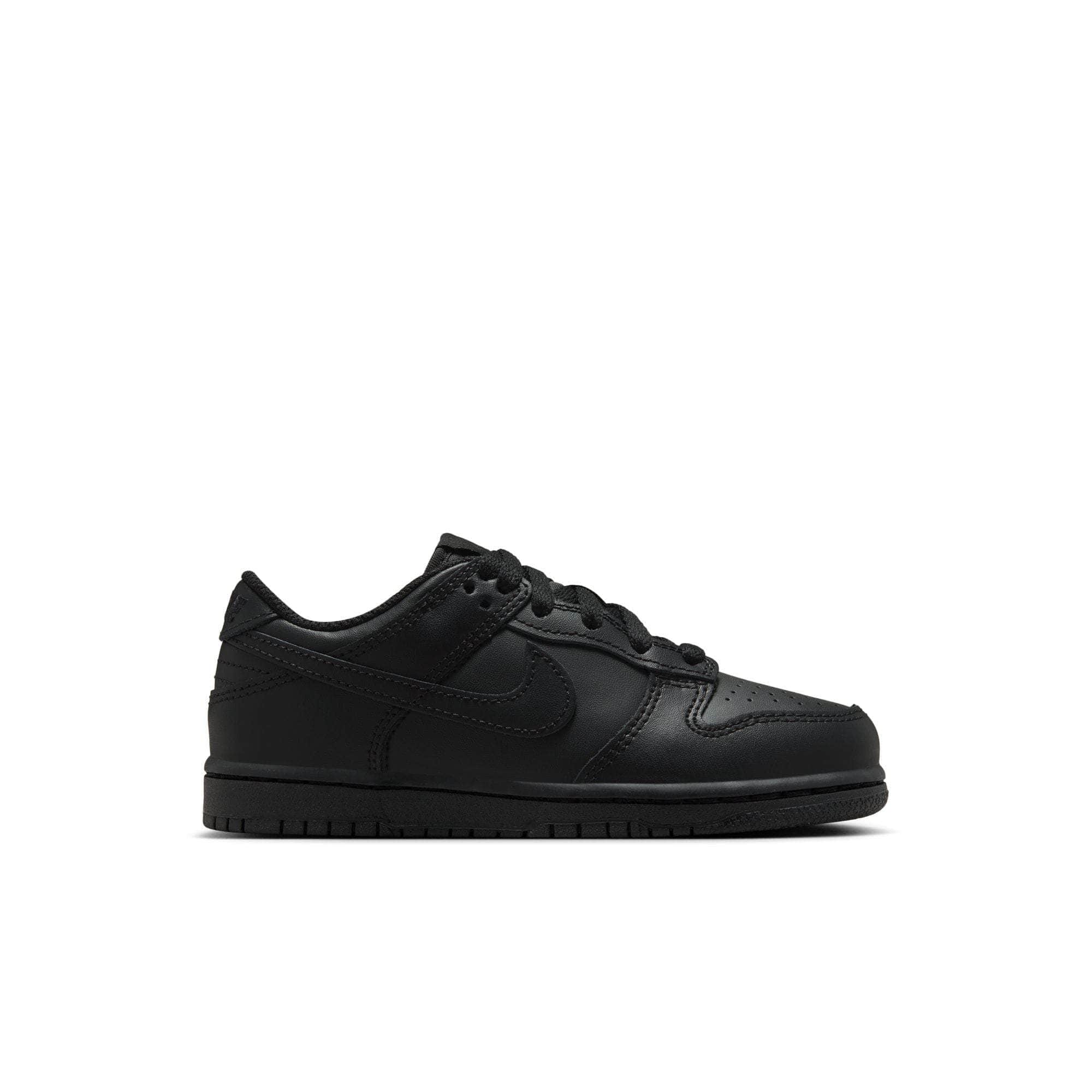 Nike Dunk Low "Triple Black" - Youth Sneaker
