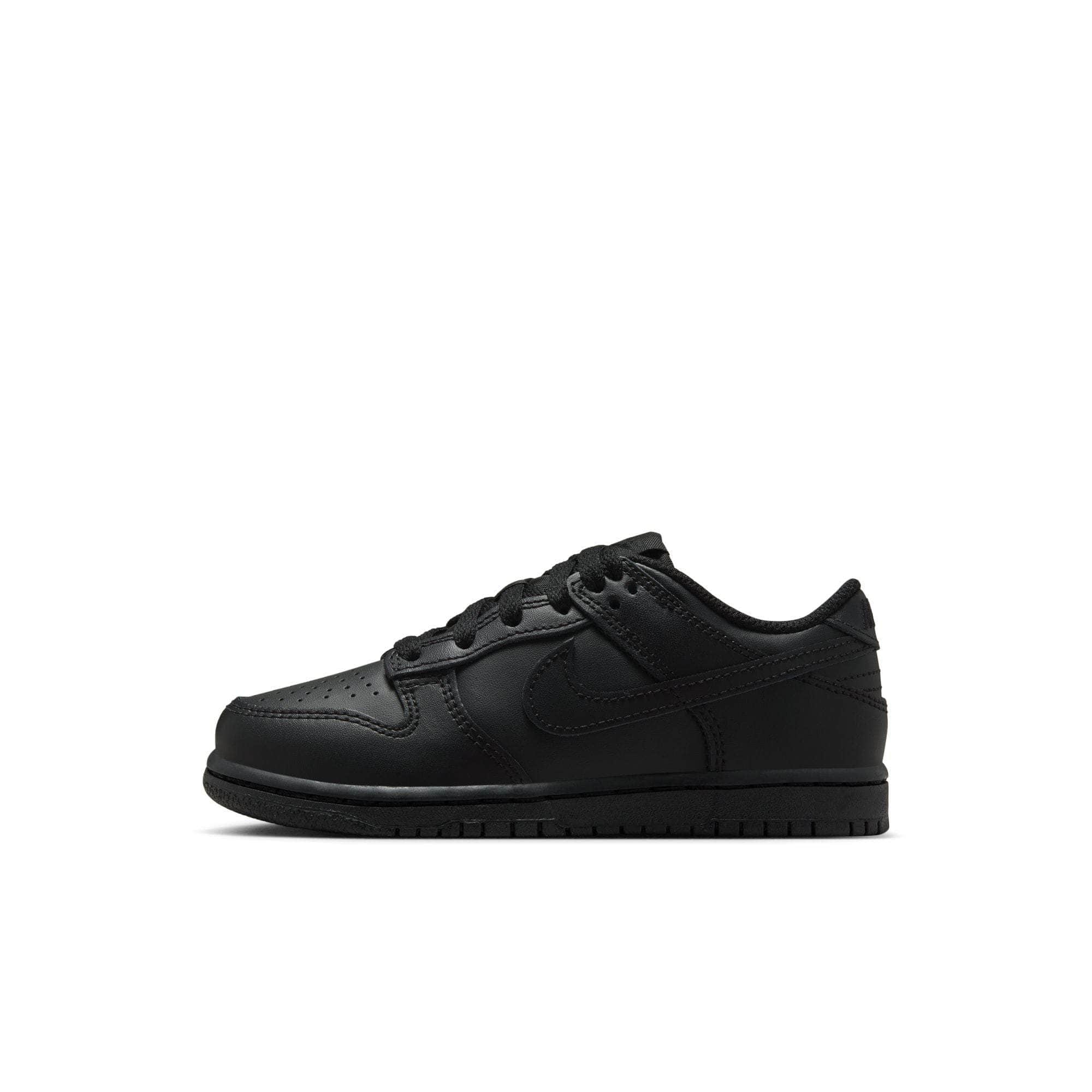 Nike Dunk Low "Triple Black" - Youth Sneaker