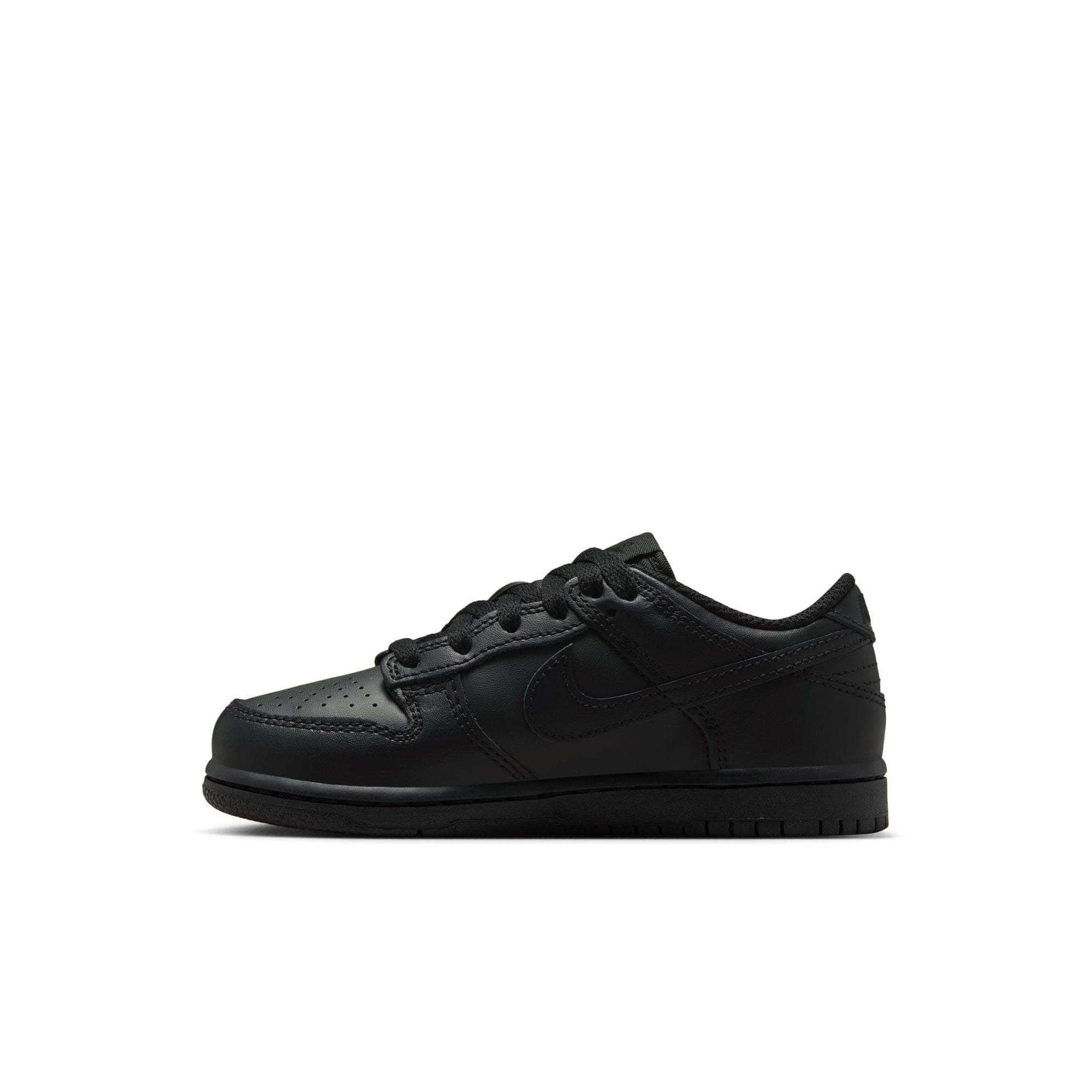 Nike Dunk Low "Triple Black" - Youth Sneaker