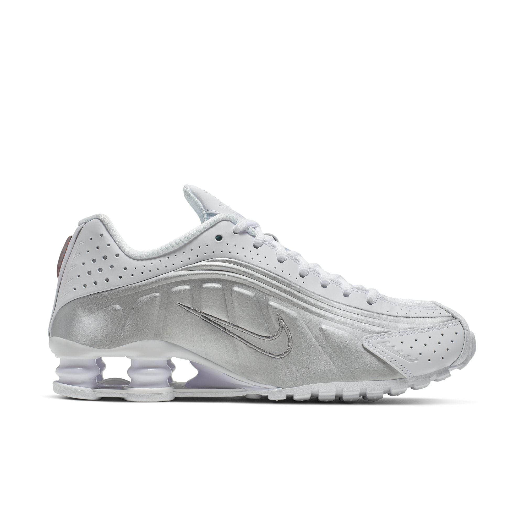 Nike Shox R4 "White Metallic" - Women's