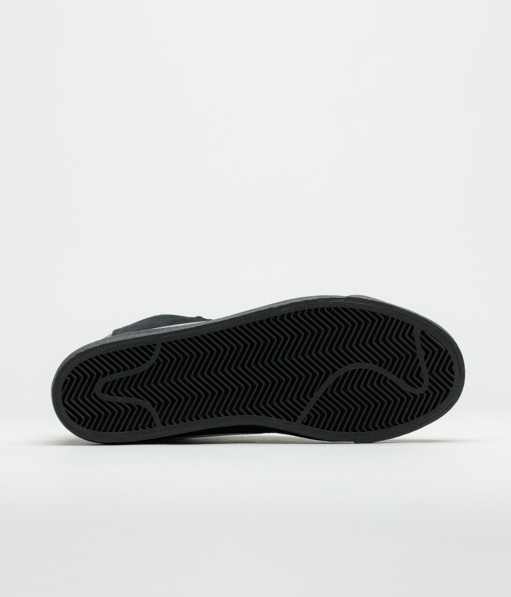 Nike SB Blazer Mid Shoes - Black / White - Black - Black