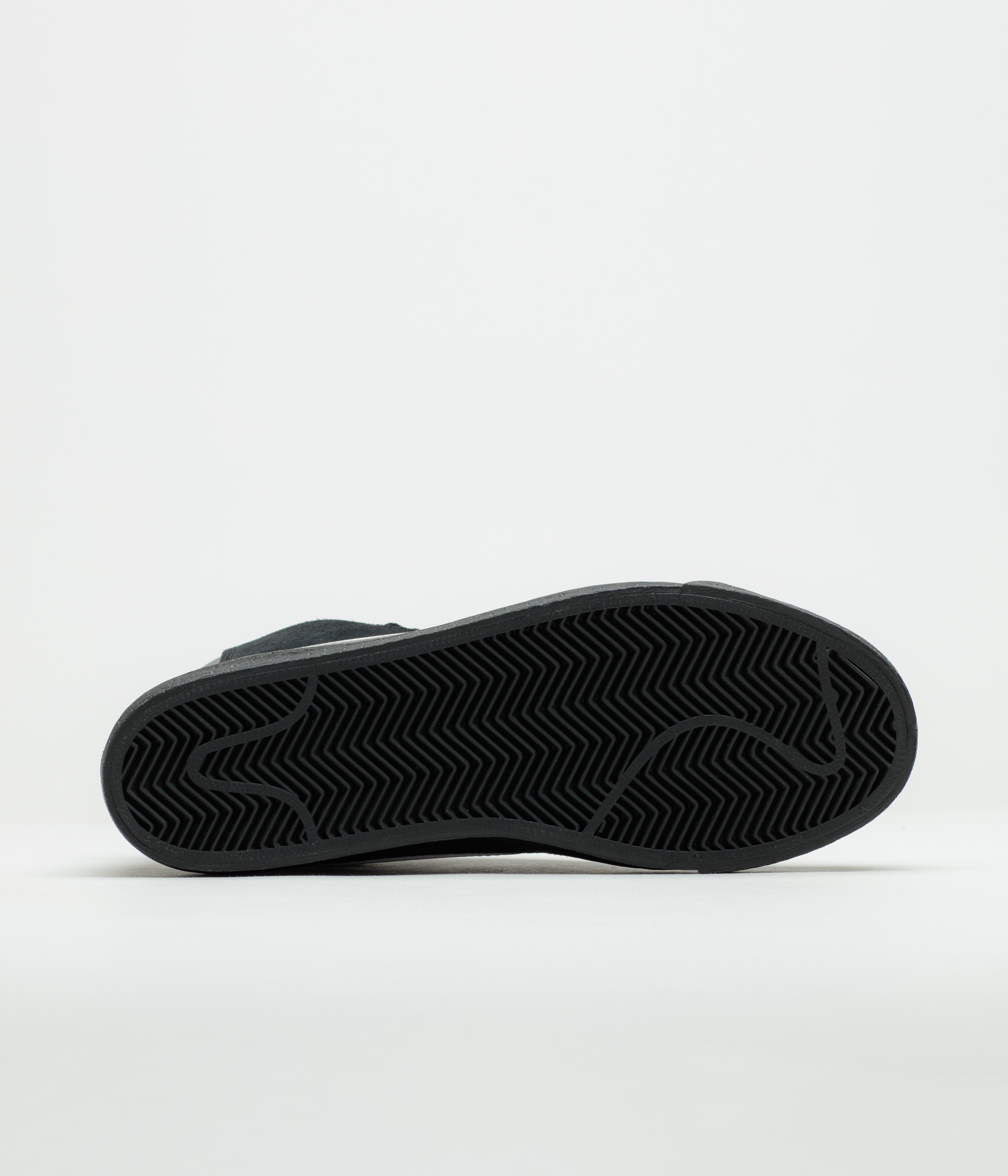 Nike SB Blazer Mid Shoes - Black / White - Black - Black