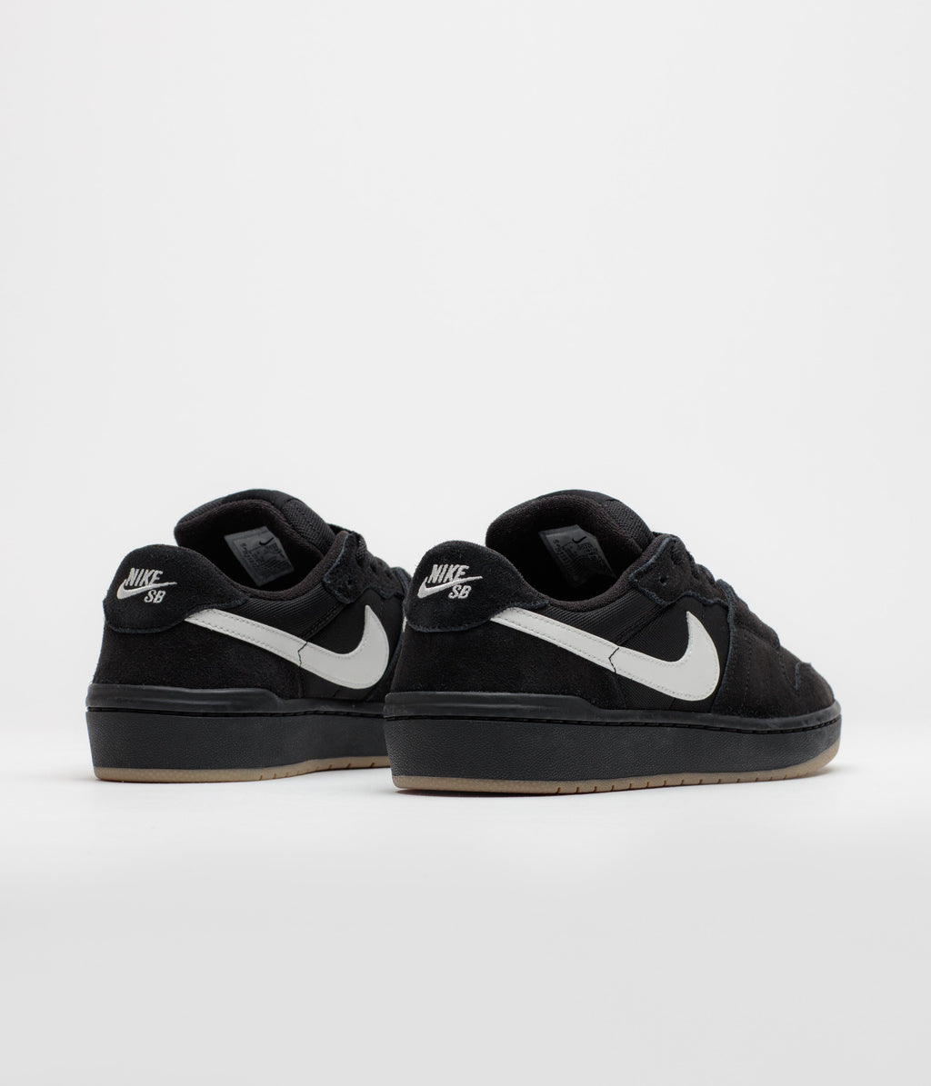 Nike SB Code 58 Shoes - Black / Summit White - Black - Gum Light Brown