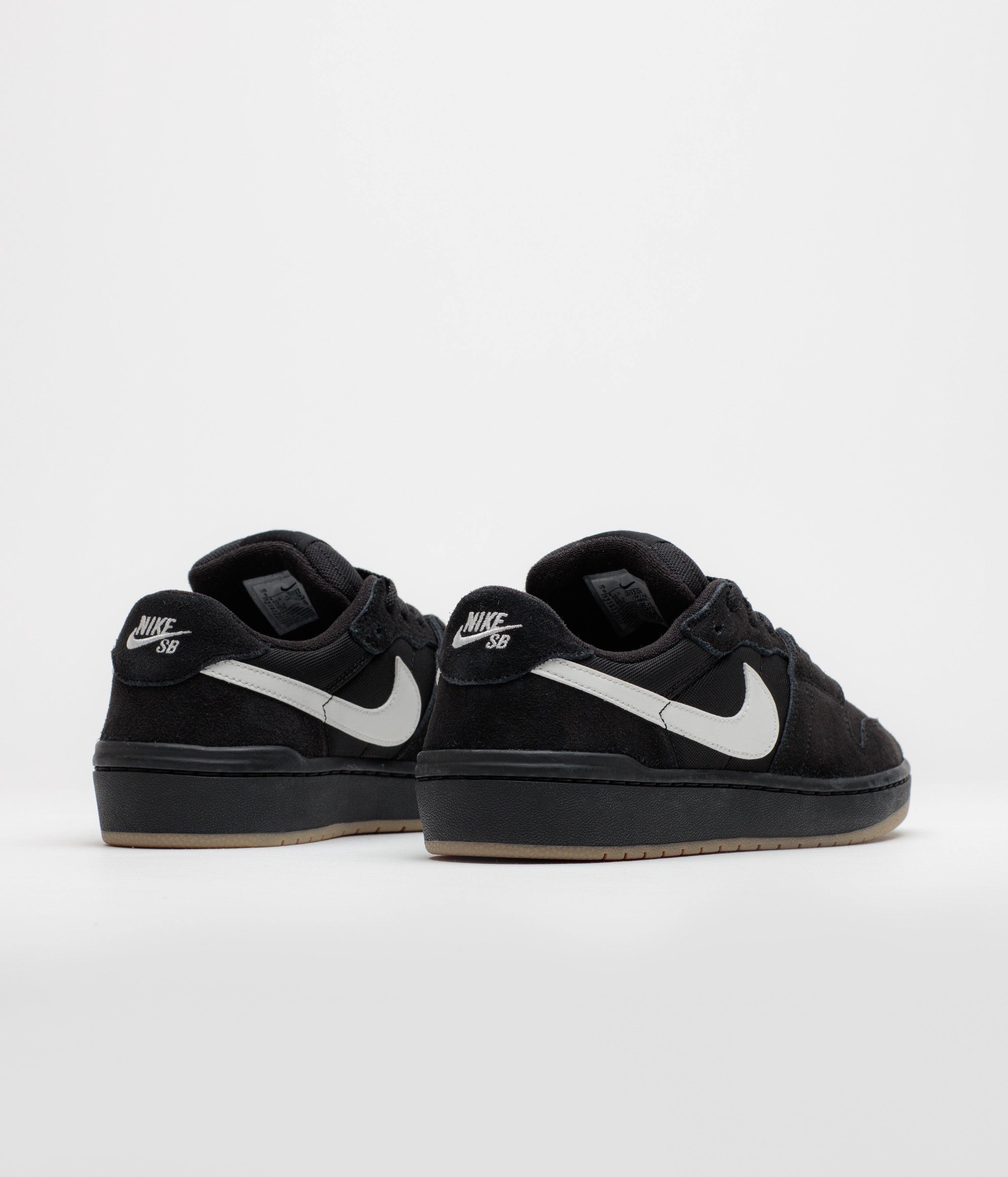 Nike SB Code 58 Shoes - Black / Summit White - Black - Gum Light Brown