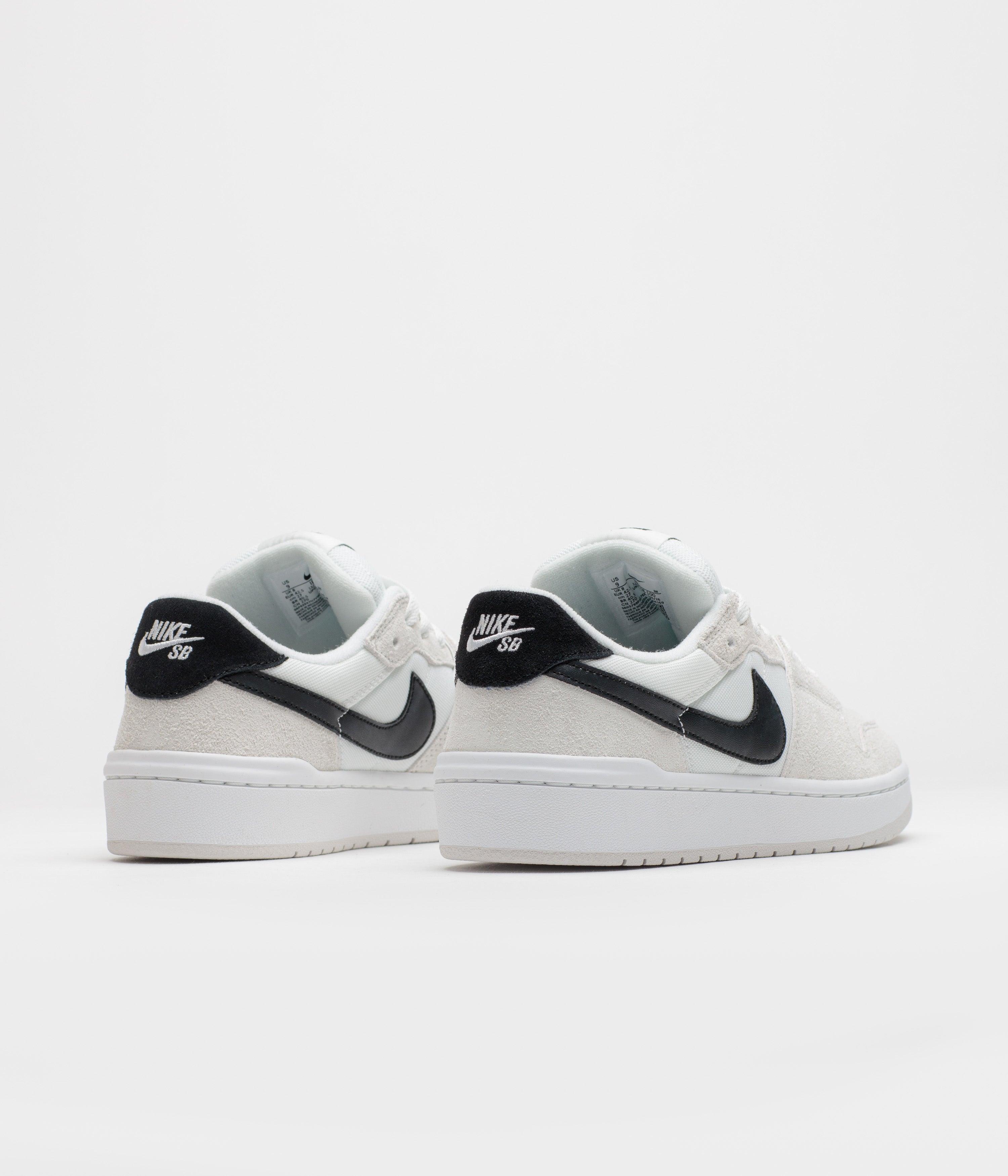 Nike SB Code 58 Shoes - White / Black - Summit White - Black