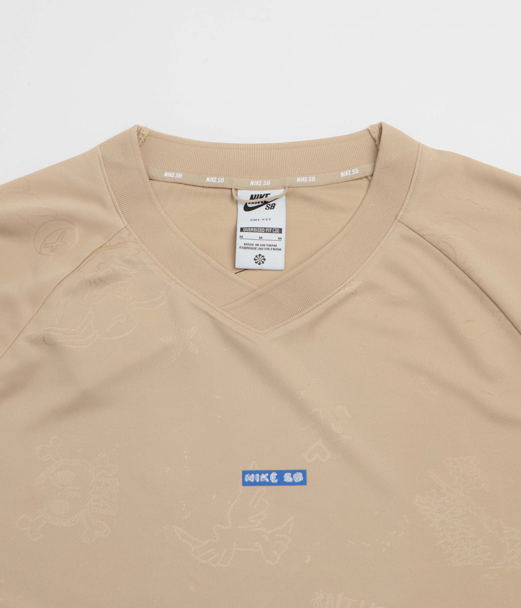 Nike SB Desk Doodle Jersey - Linen