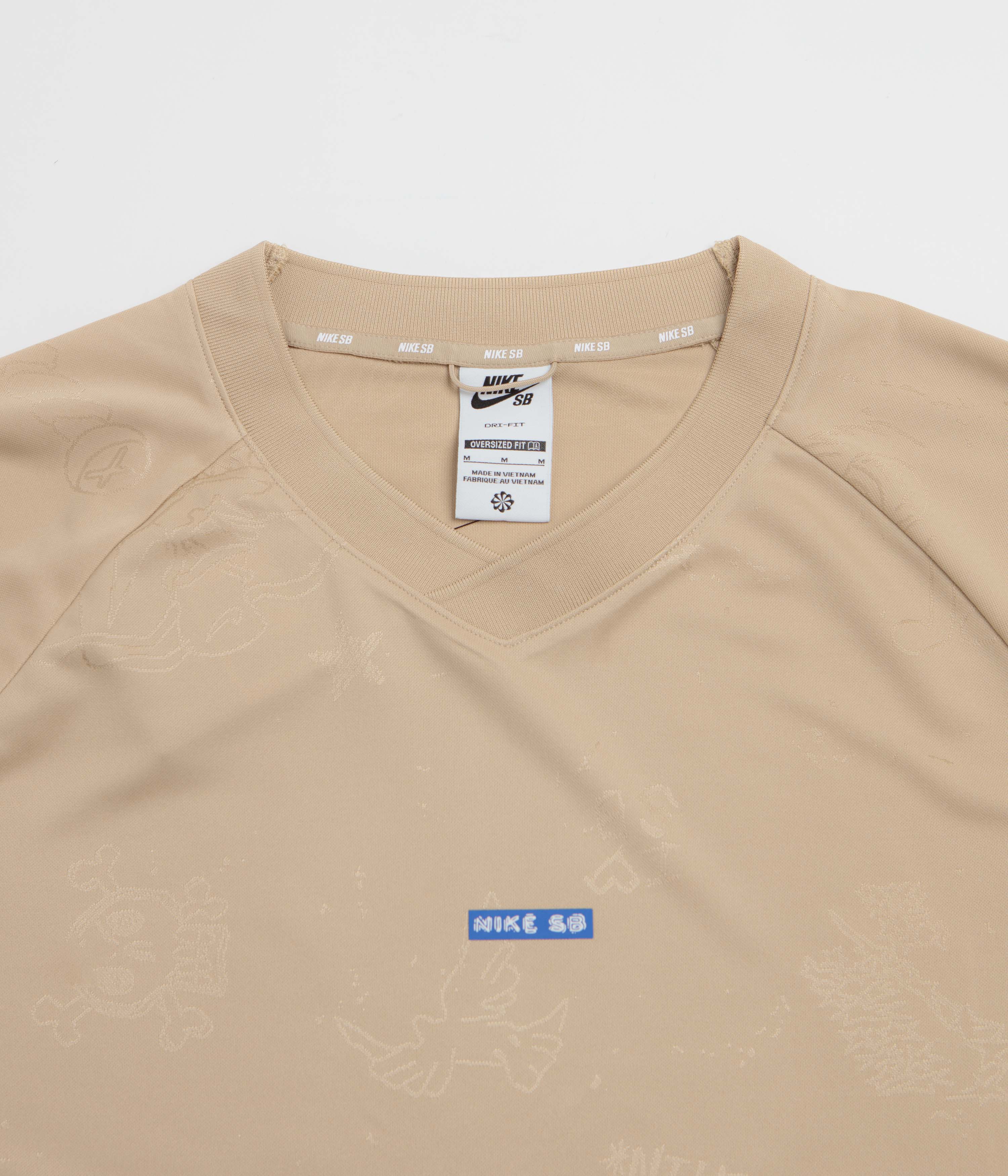 Nike SB Desk Doodle Jersey - Linen