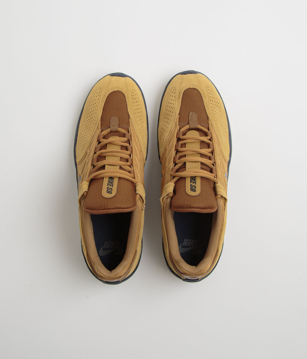 Nike SB Vertebrae Shoes - Wheat / Black - Light British Tan - Obsidian