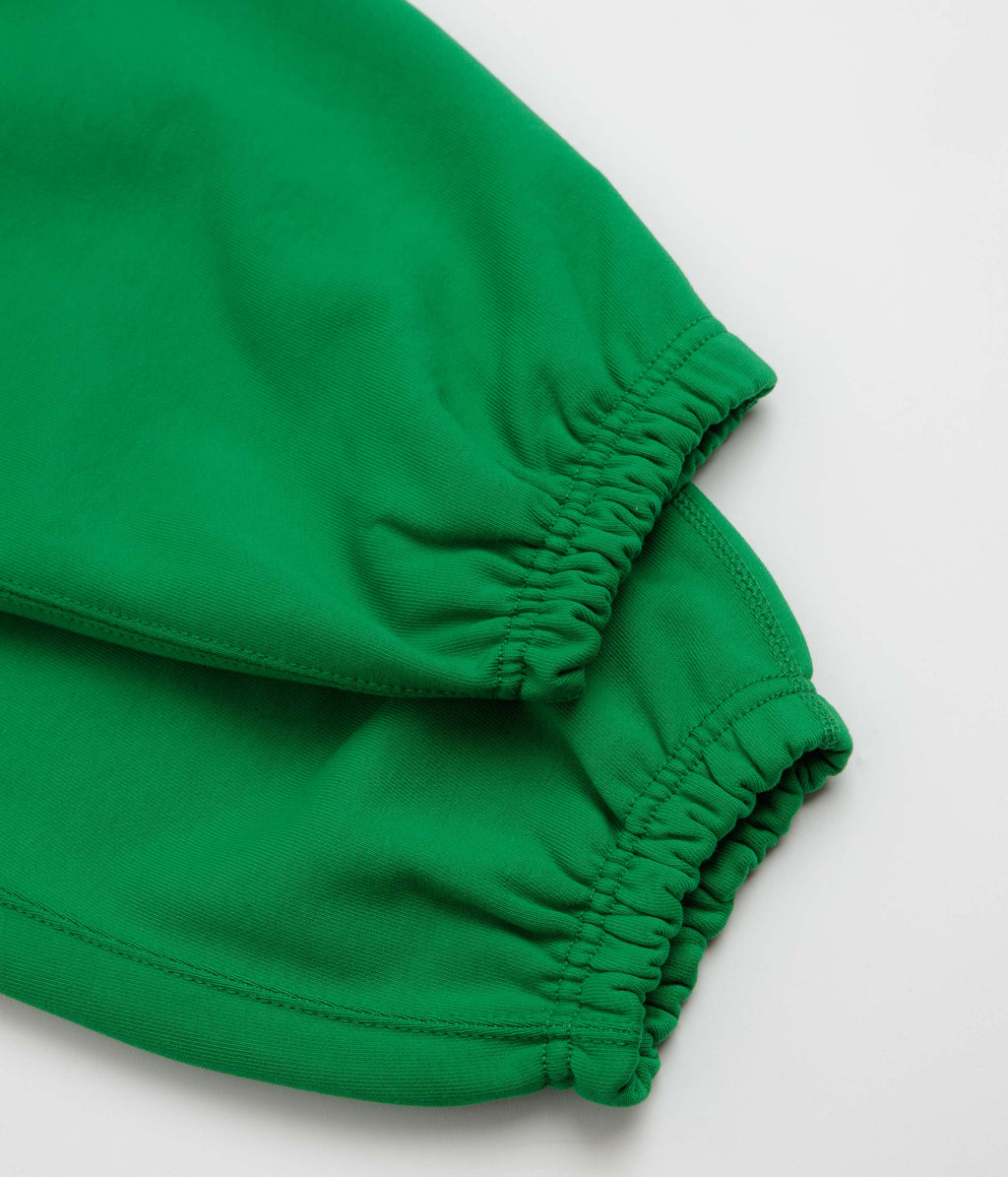 Nike Solo Swoosh Cuffed Sweatpants - Court Green / Court Green / White