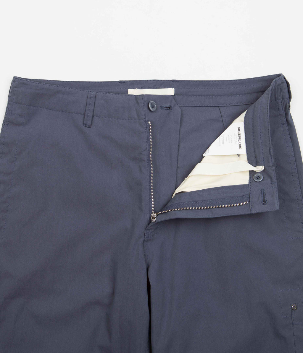 Norse Projects Falke Tab Series Pants - Calcite Blue