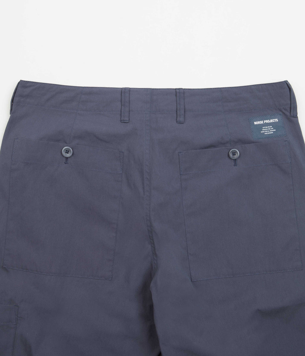Norse Projects Falke Tab Series Pants - Calcite Blue