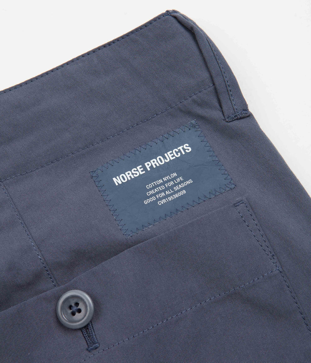 Norse Projects Falke Tab Series Pants - Calcite Blue