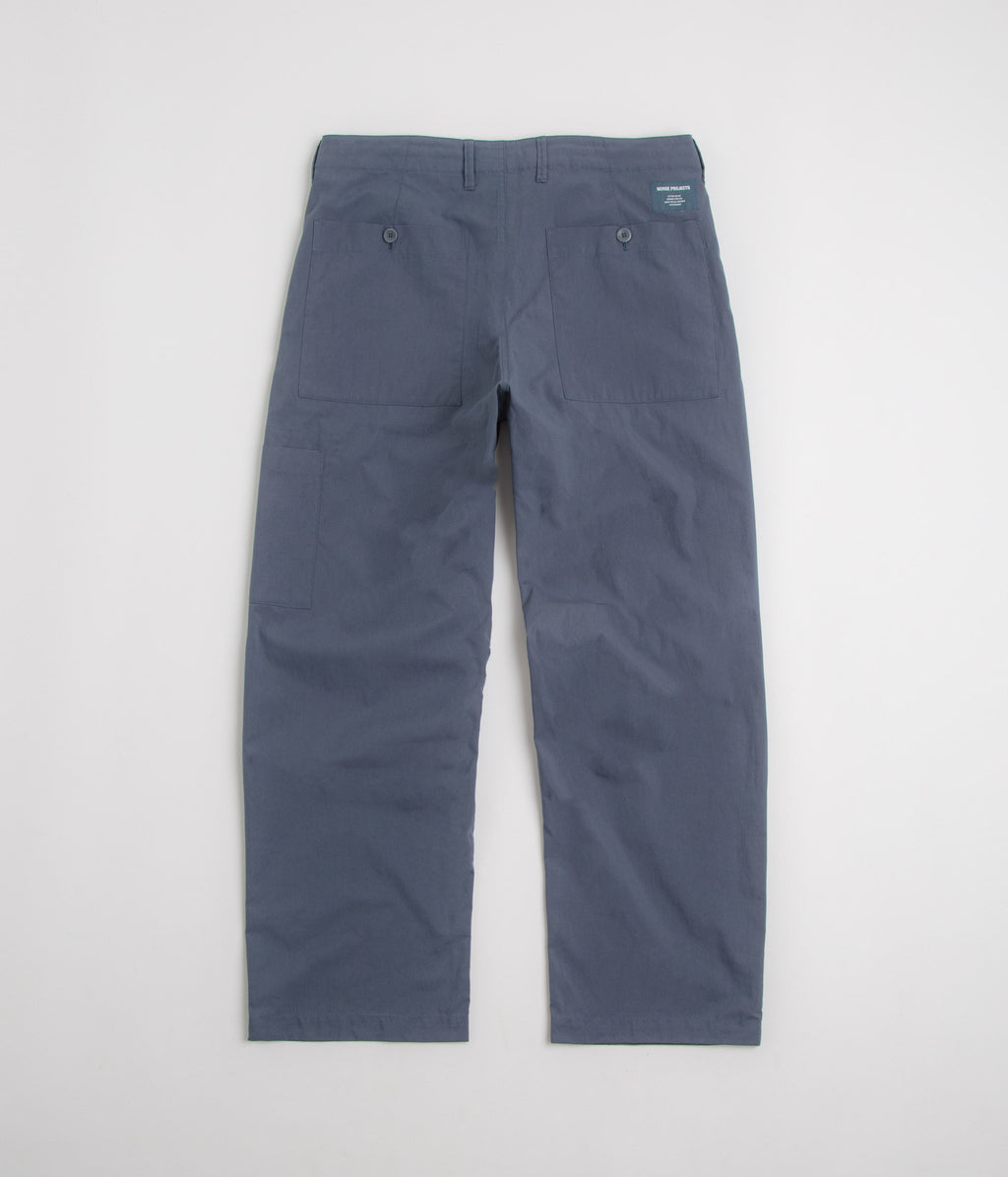 Norse Projects Falke Tab Series Pants - Calcite Blue
