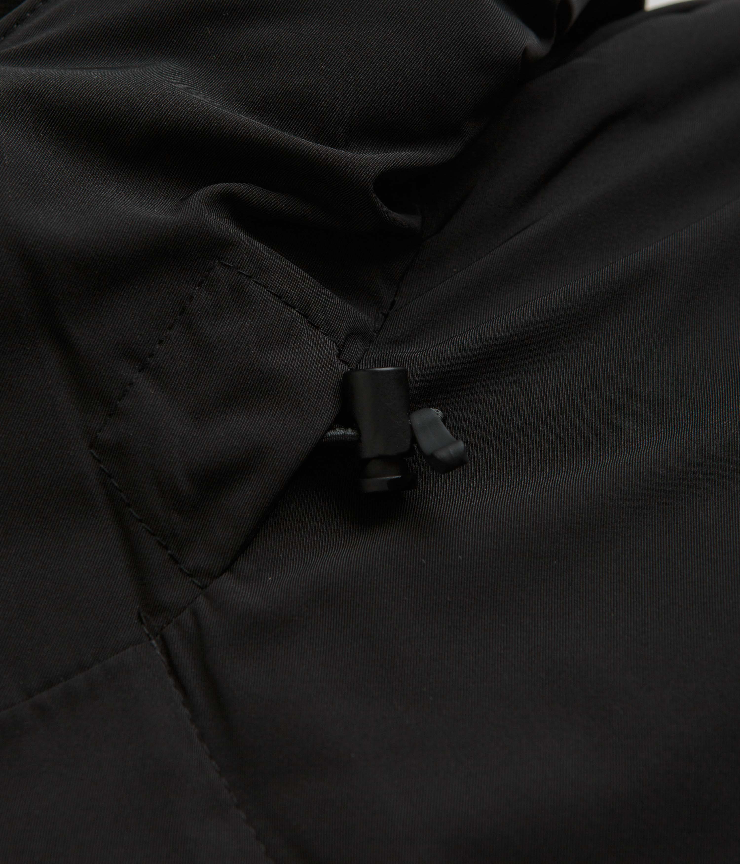 Norse Projects Stavanger Military Nylon Parka - Black