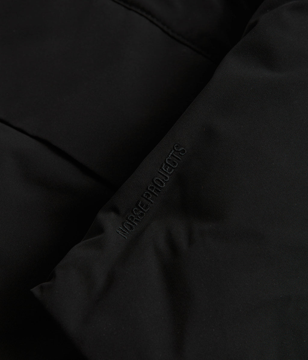 Norse Projects Stavanger Military Nylon Parka - Black