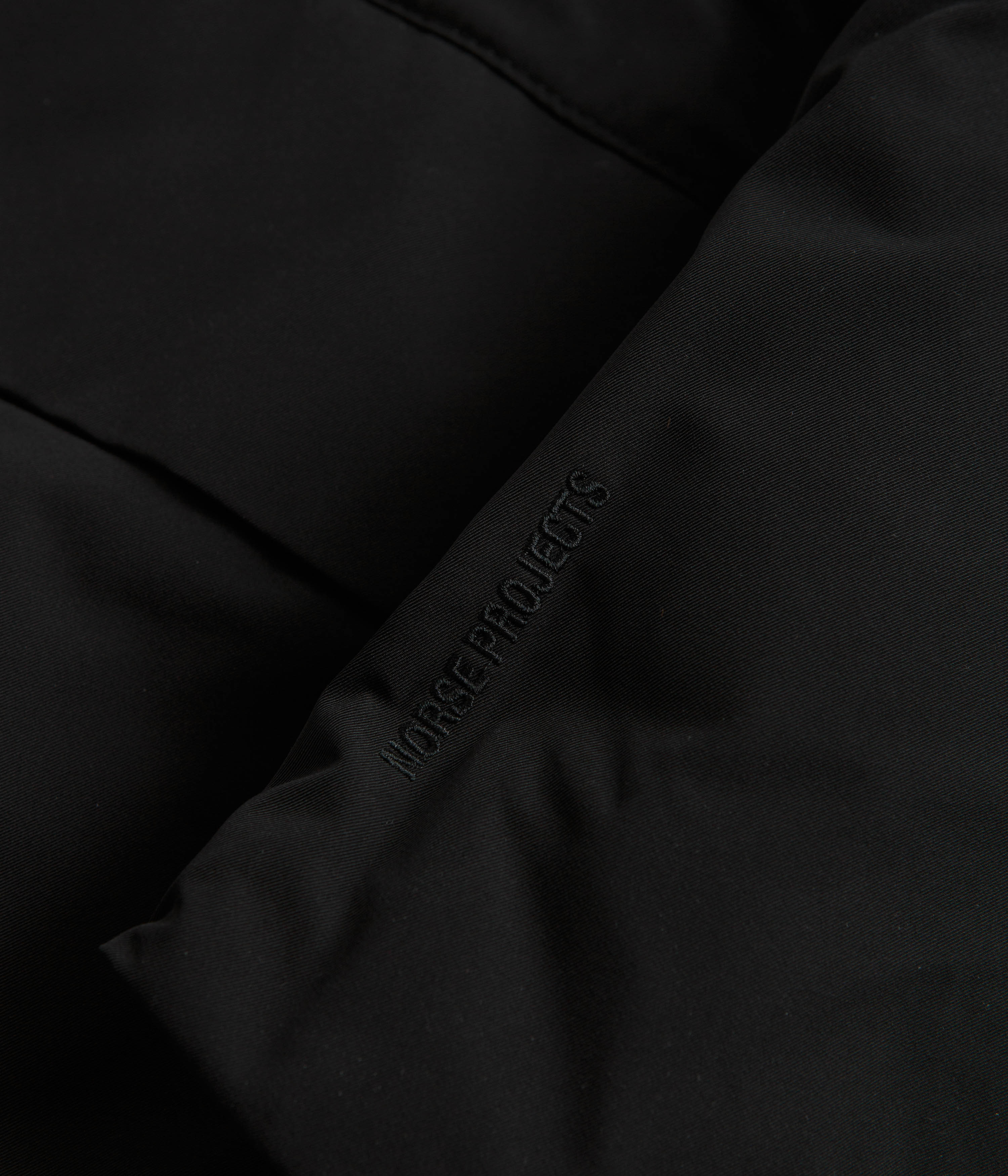 Norse Projects Stavanger Military Nylon Parka - Black