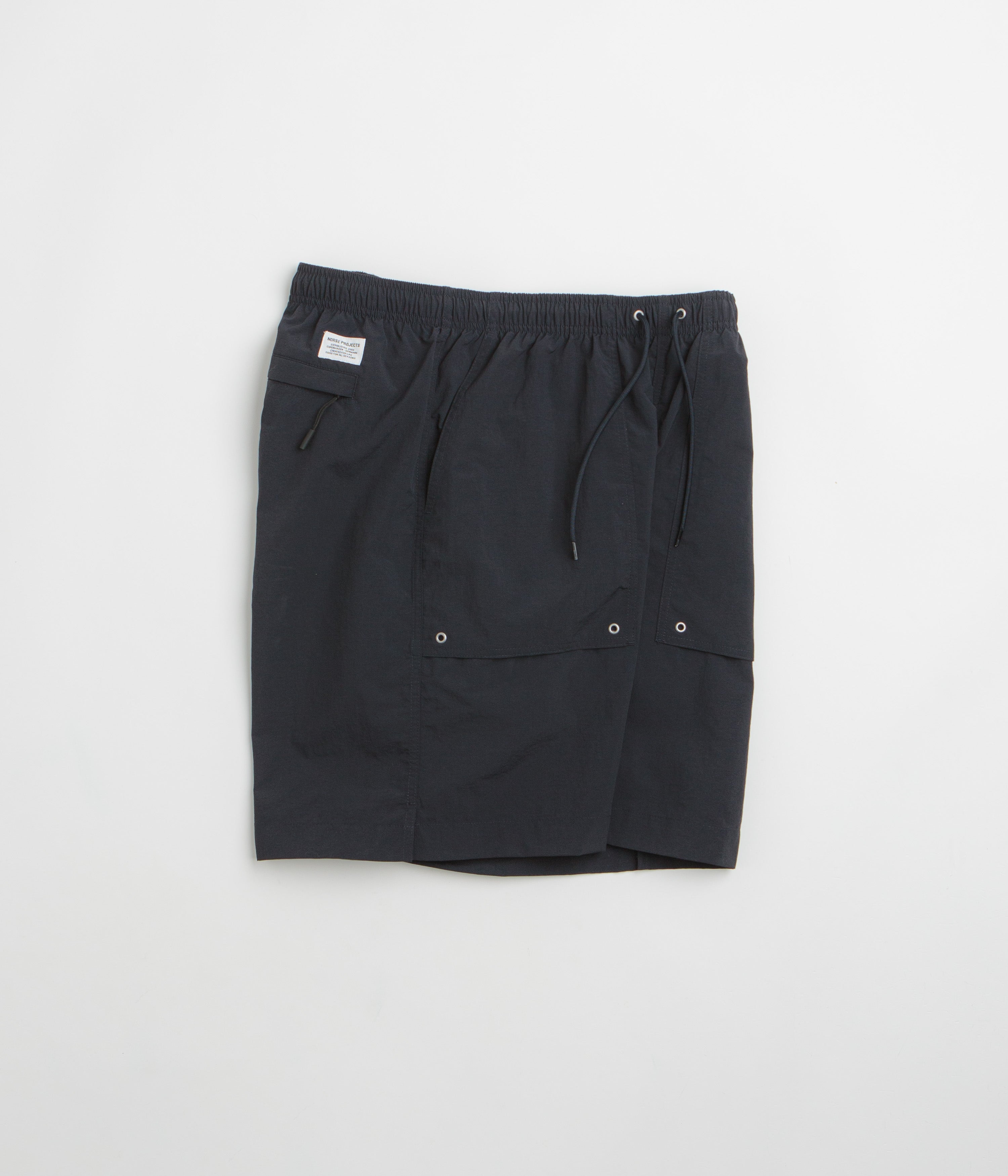 Norse Projects Sund Relaxed Recycled Nylon Swim Shorts - Dark Navy