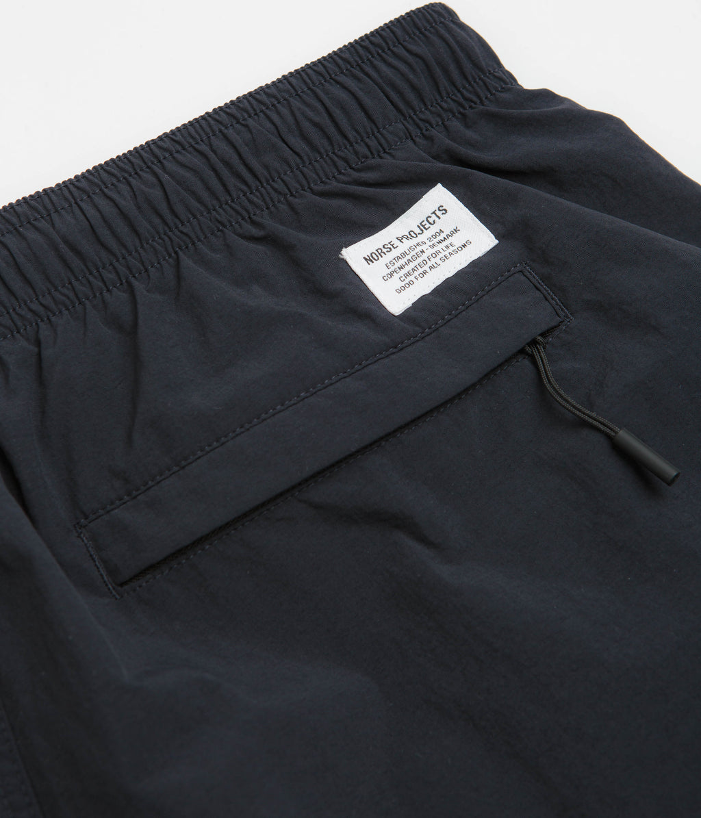 Norse Projects Sund Relaxed Recycled Nylon Swim Shorts - Dark Navy