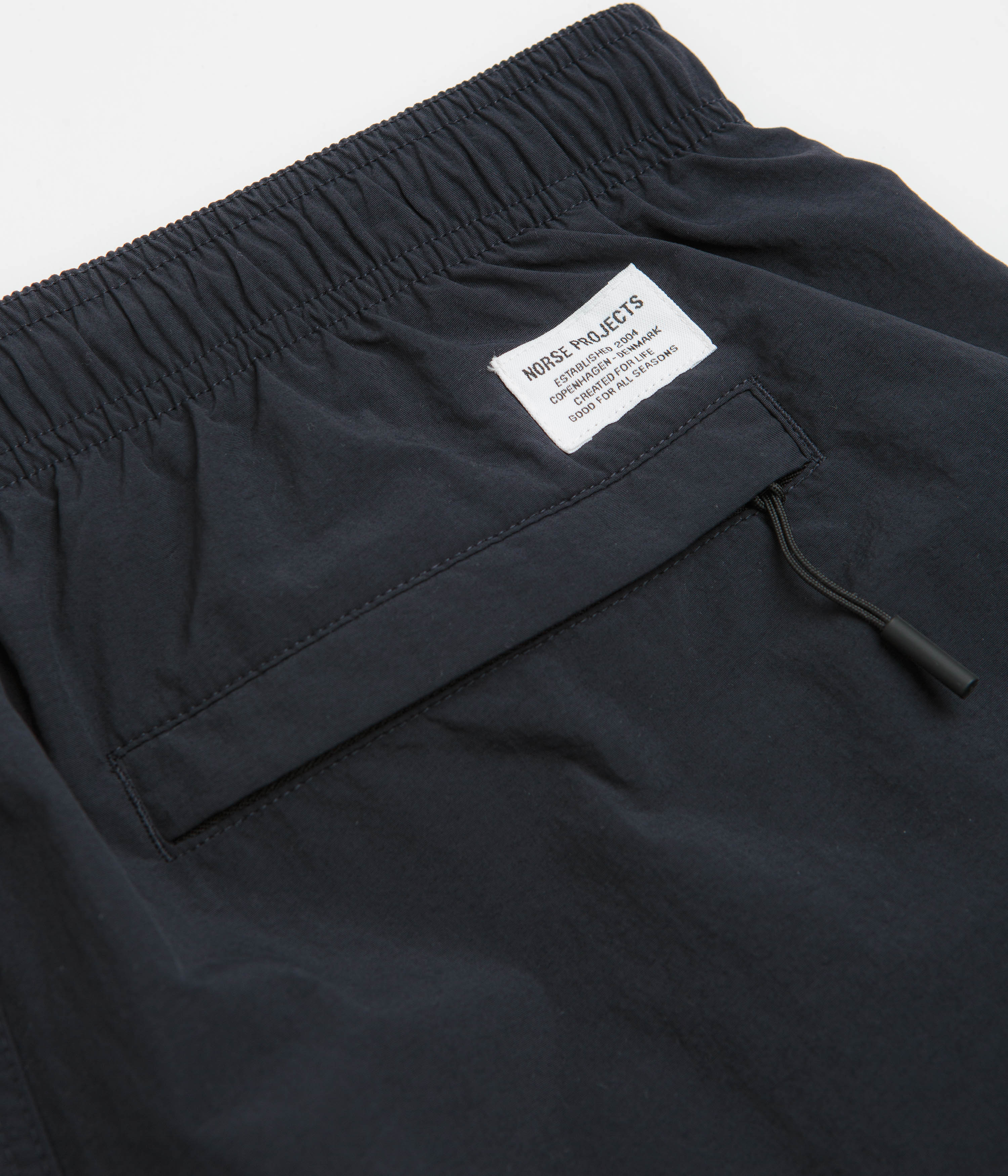 Norse Projects Sund Relaxed Recycled Nylon Swim Shorts - Dark Navy