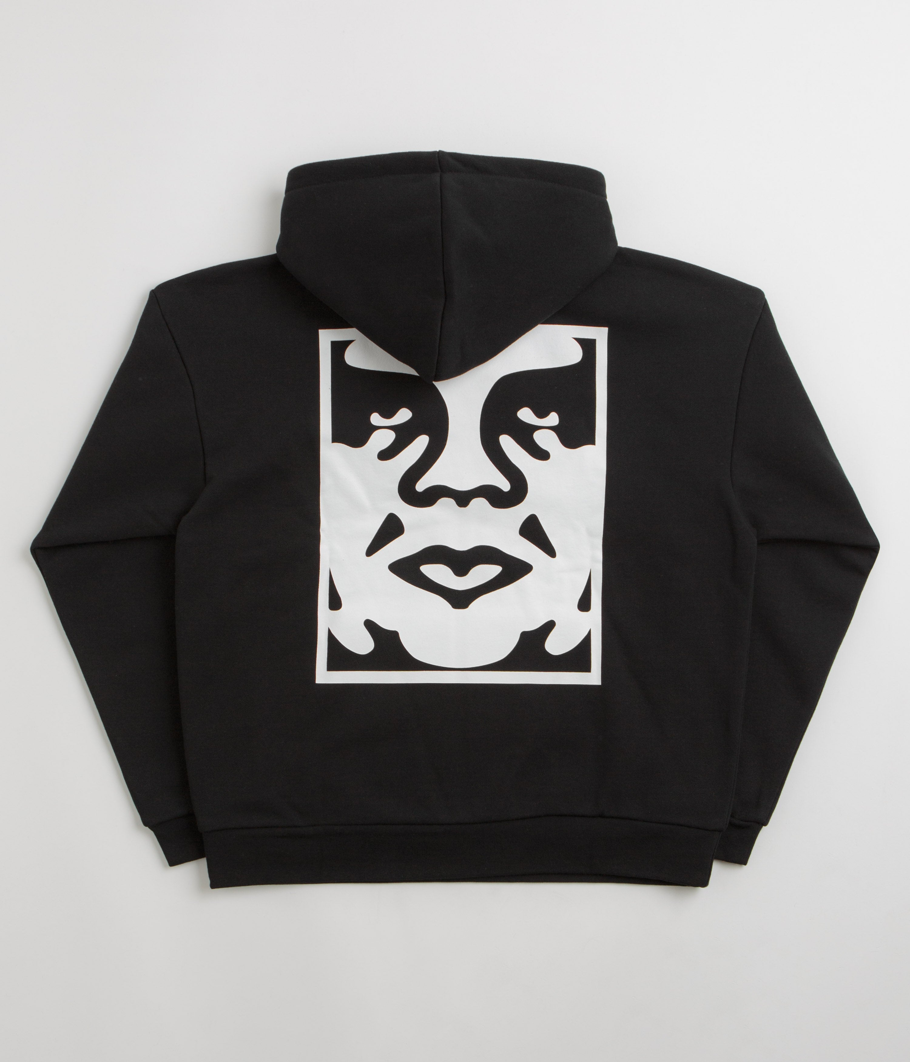 Obey Bold Icon Extra Heavy Hoodie - Black