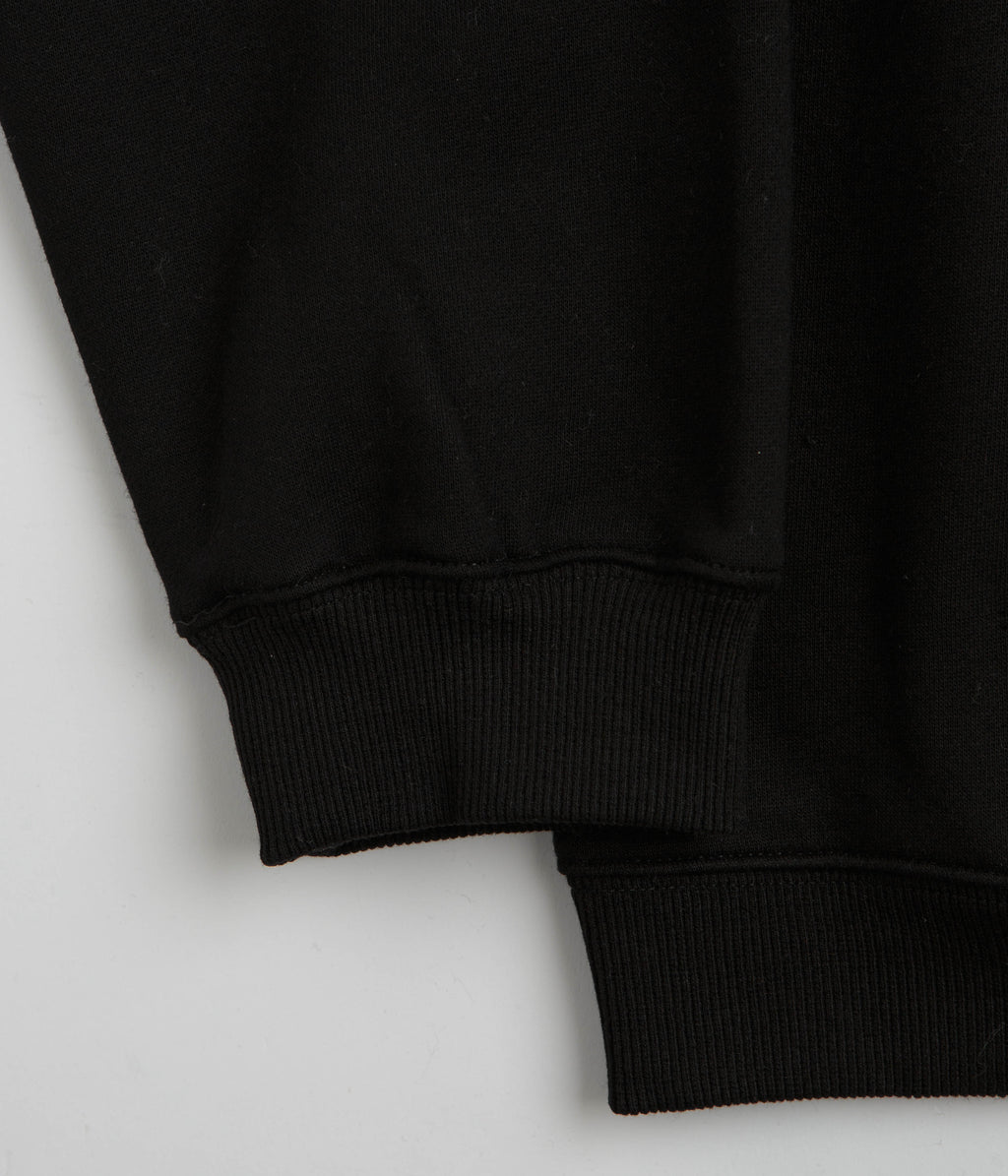 Pass Port Official Stacked Applique Hoodie - Black