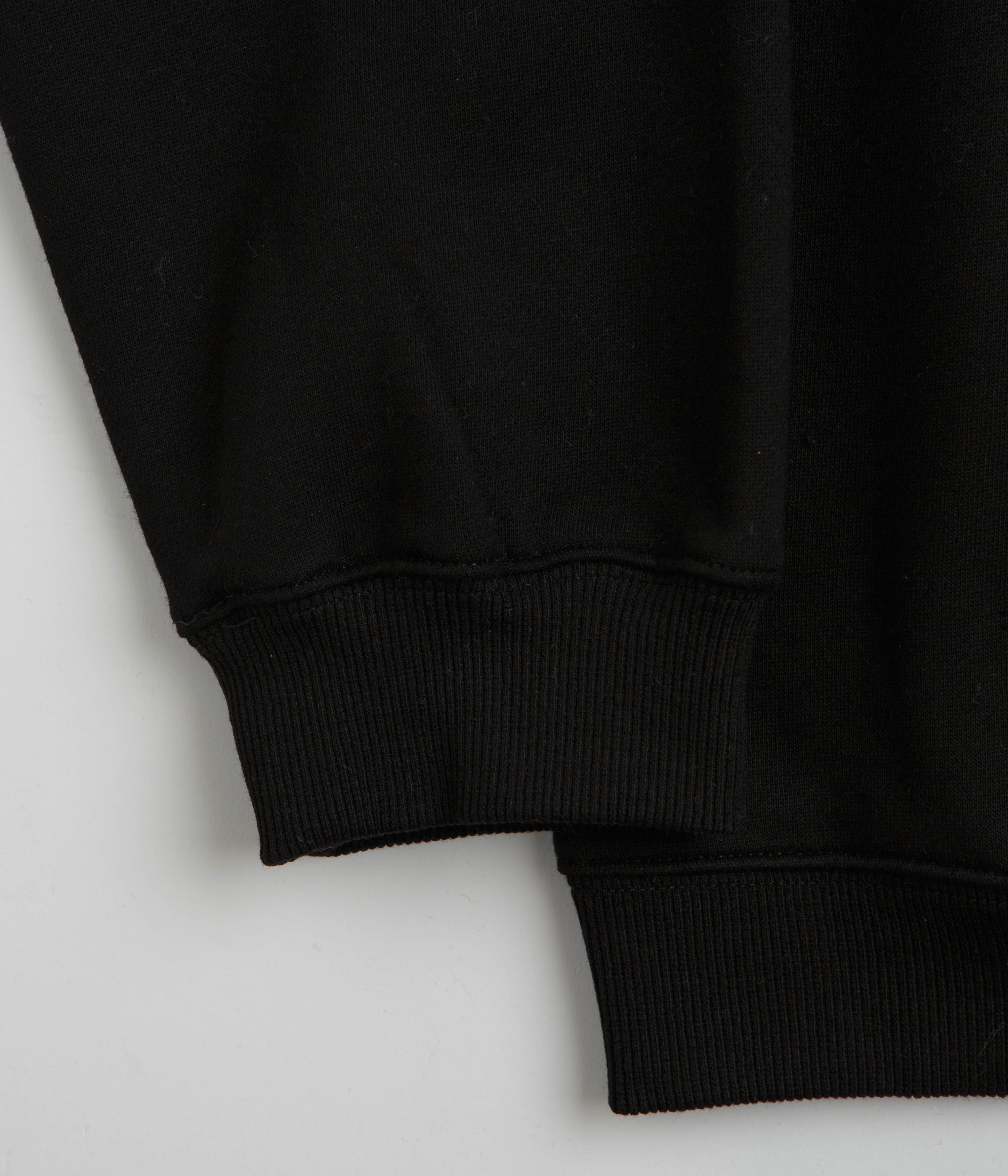 Pass Port Official Stacked Applique Hoodie - Black