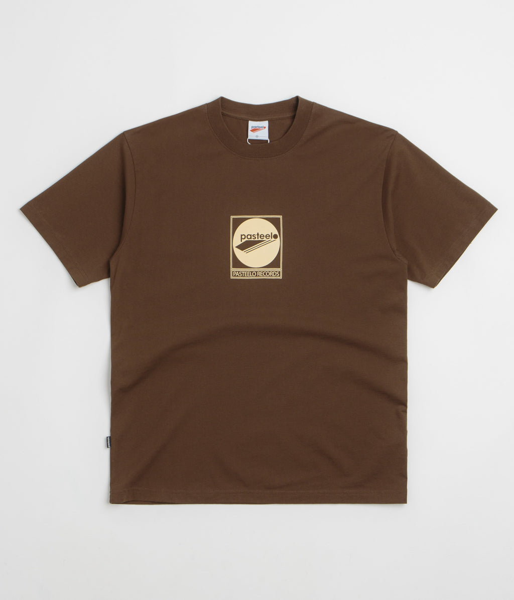 Pasteelo Records T-Shirt - Coffee