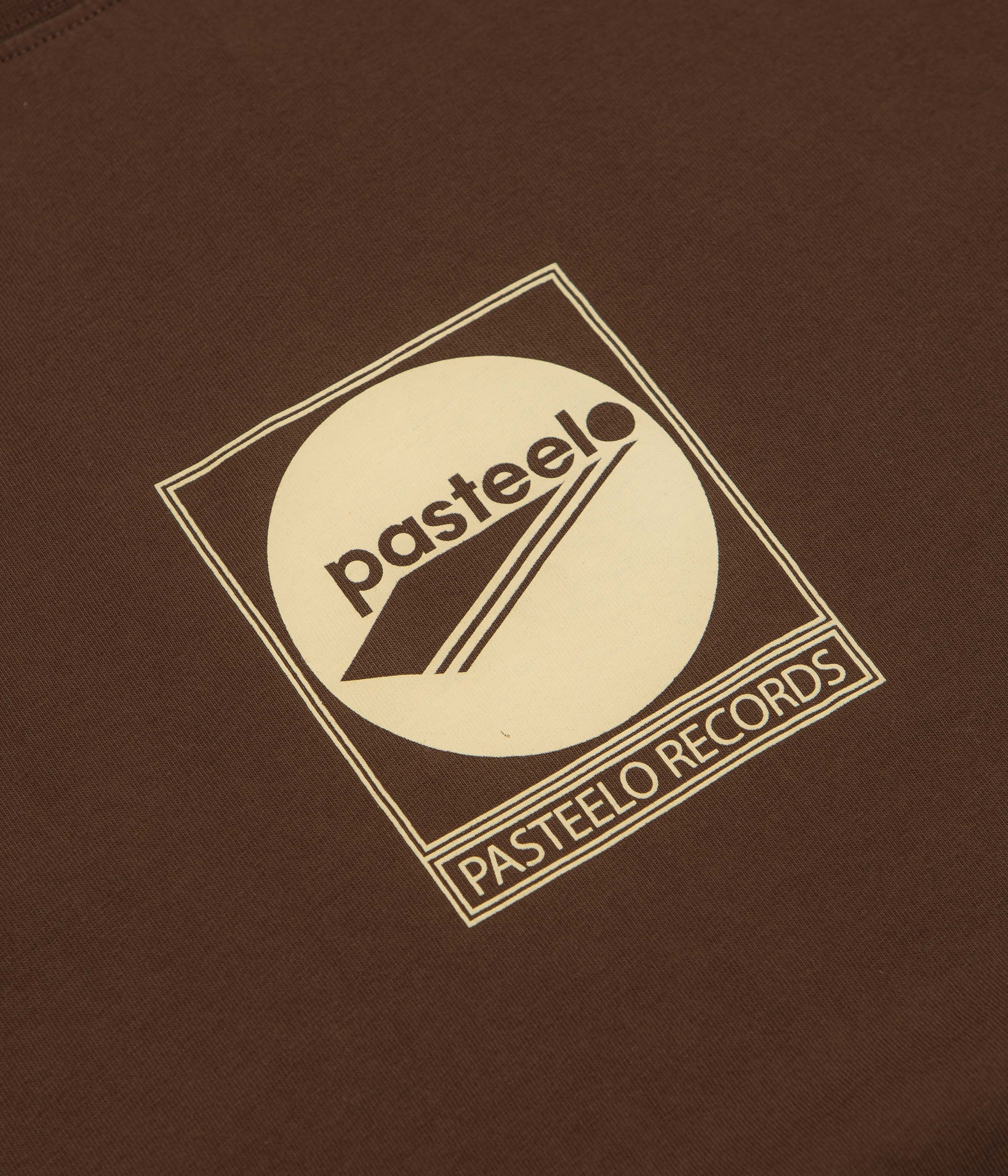 Pasteelo Records T-Shirt - Coffee
