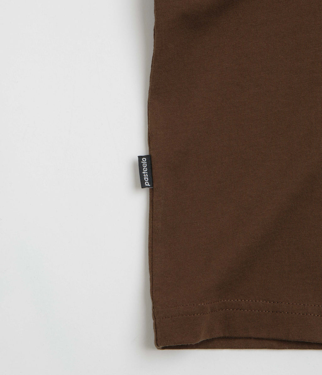 Pasteelo Records T-Shirt - Coffee