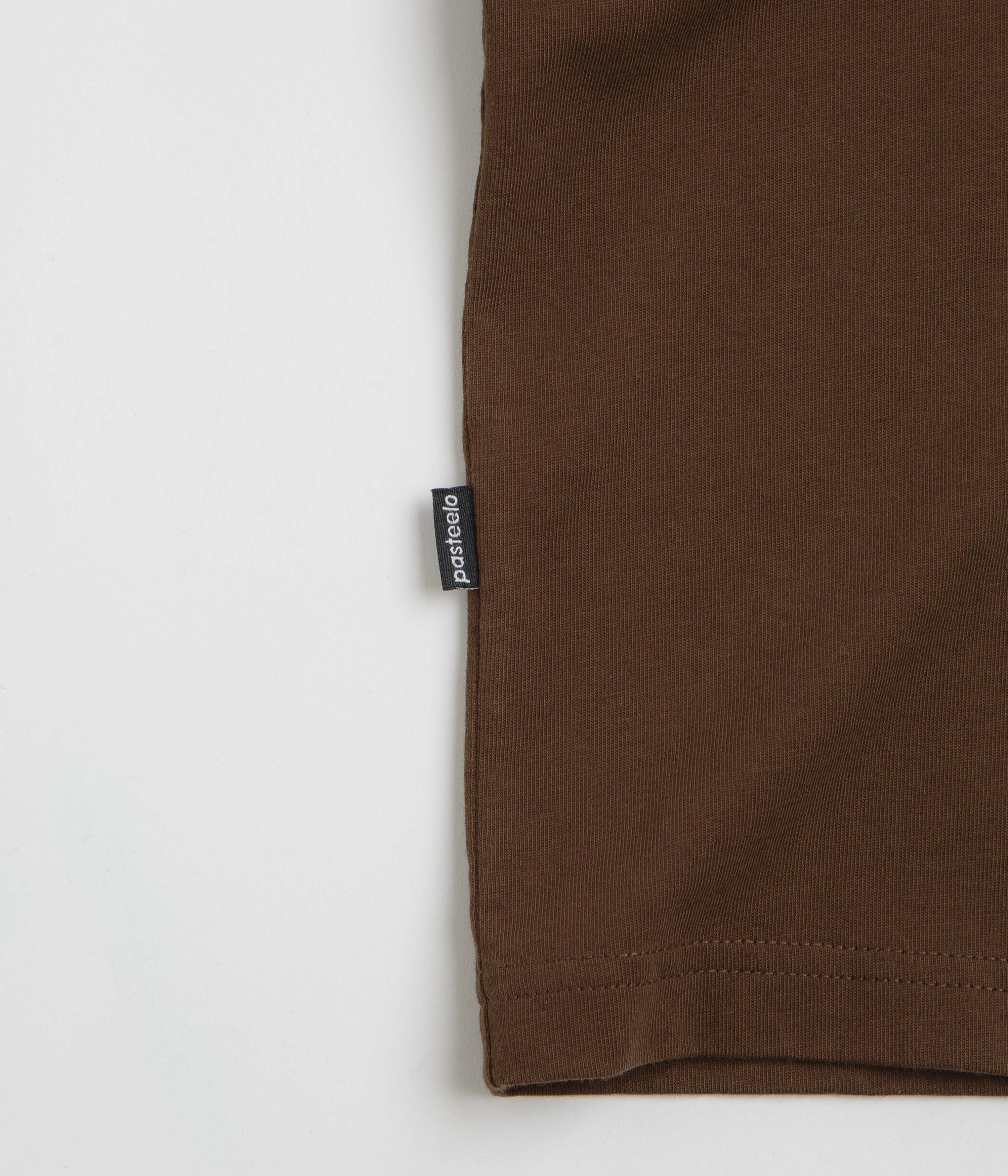 Pasteelo Records T-Shirt - Coffee