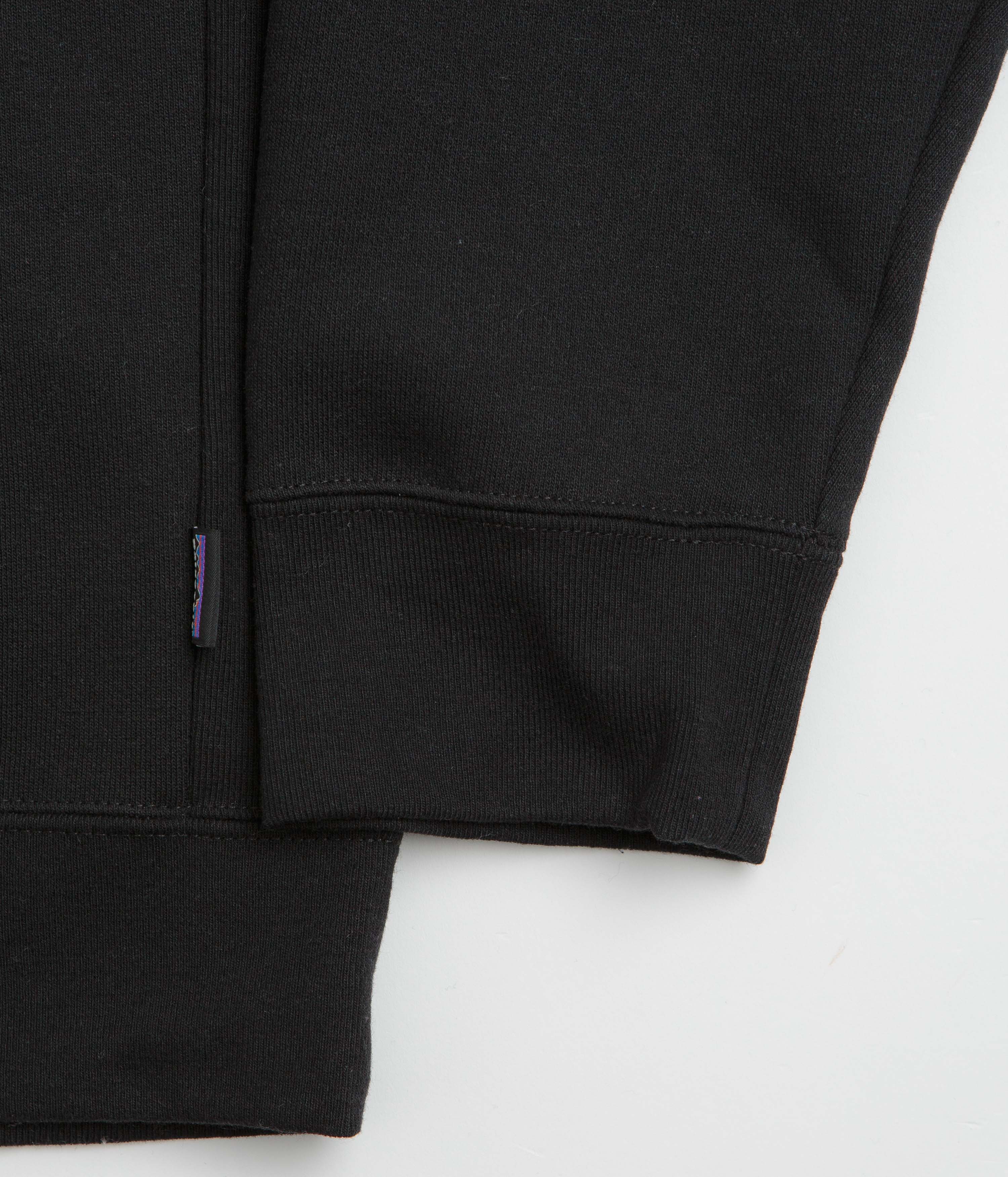 Patagonia 95 Oval Logo Uprisal Crewneck Sweatshirt - Black