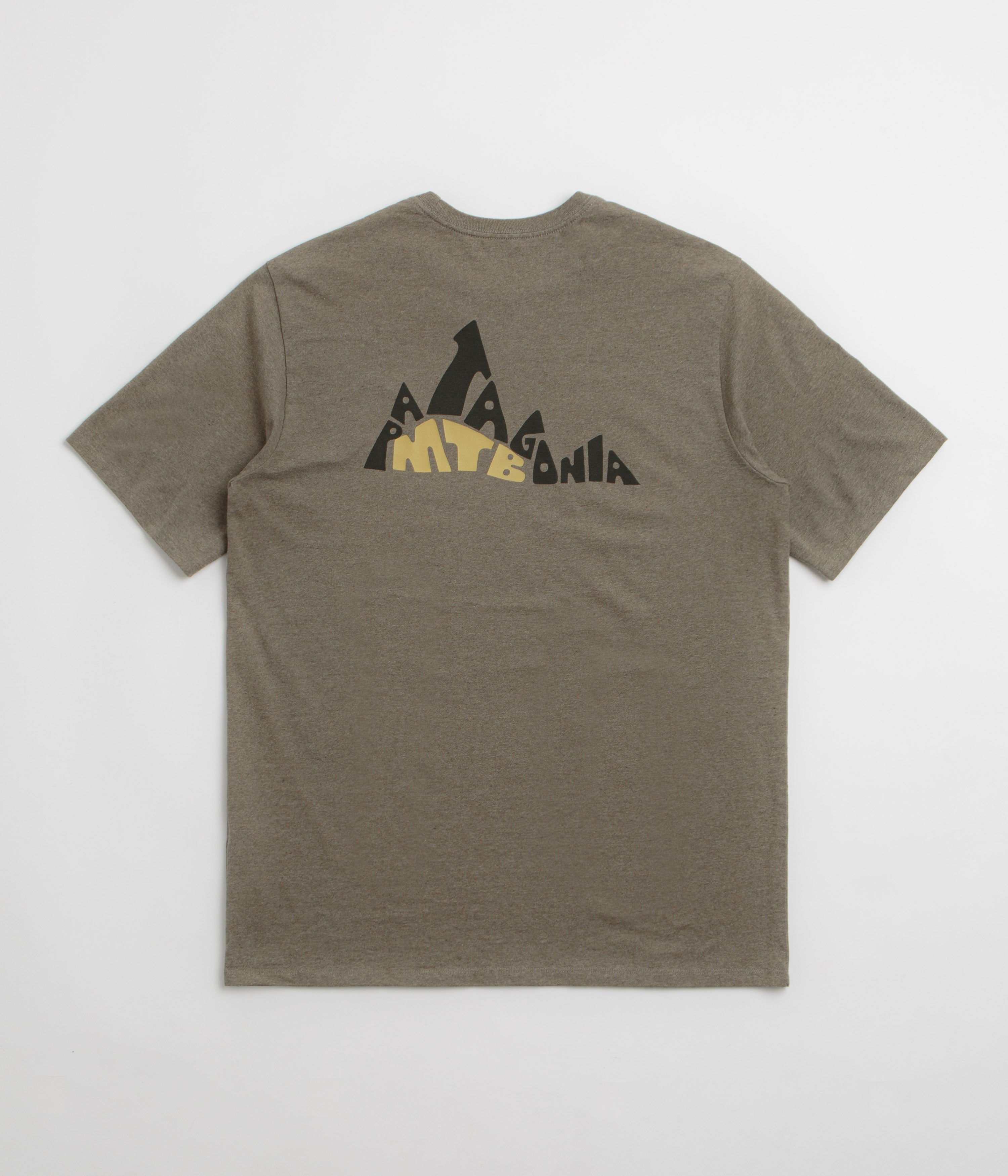 Patagonia Berm Logo Responsibili-Tee T-Shirt - Wing Grey