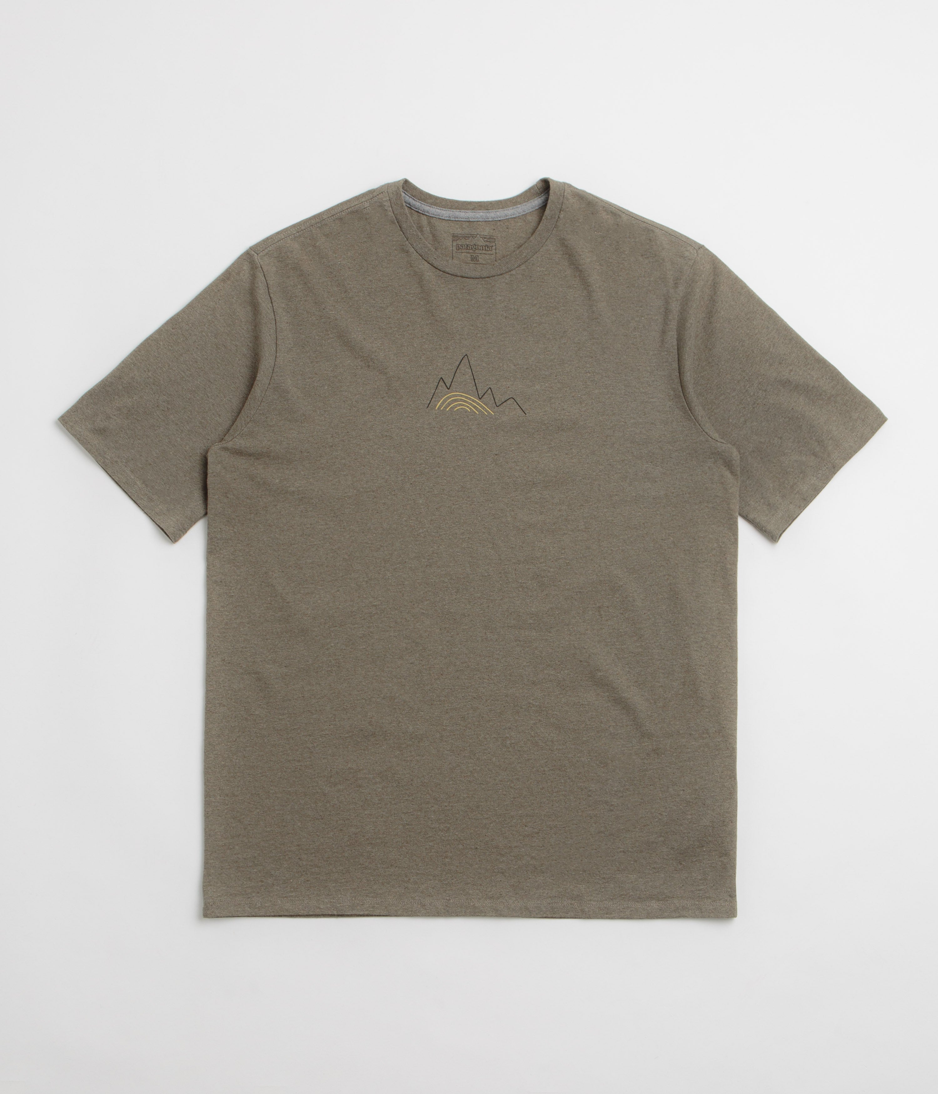 Patagonia Berm Logo Responsibili-Tee T-Shirt - Wing Grey