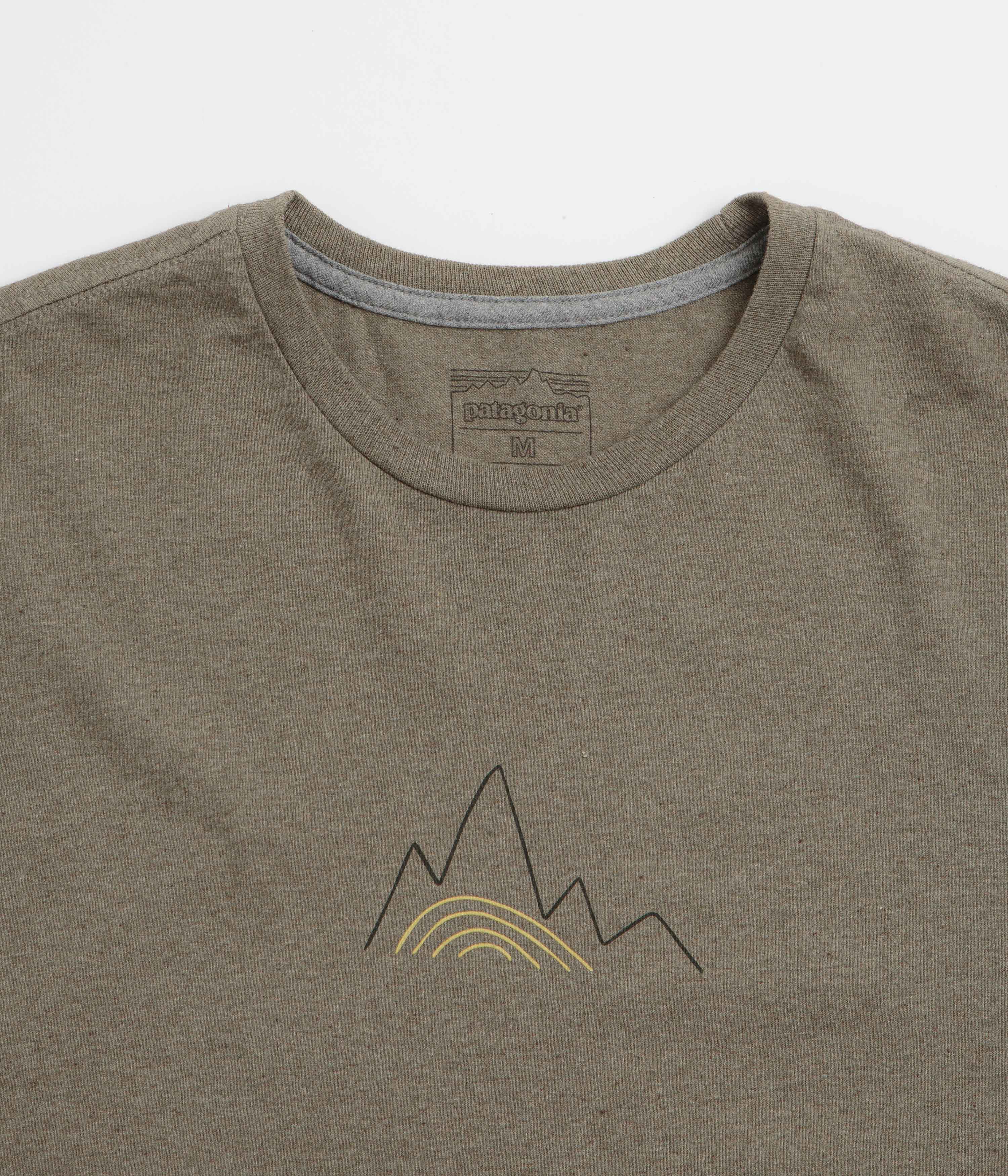 Patagonia Berm Logo Responsibili-Tee T-Shirt - Wing Grey