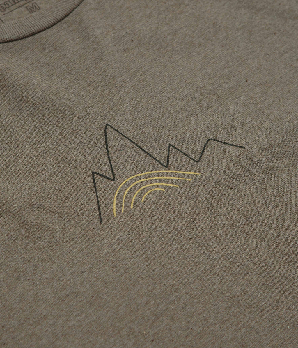 Patagonia Berm Logo Responsibili-Tee T-Shirt - Wing Grey