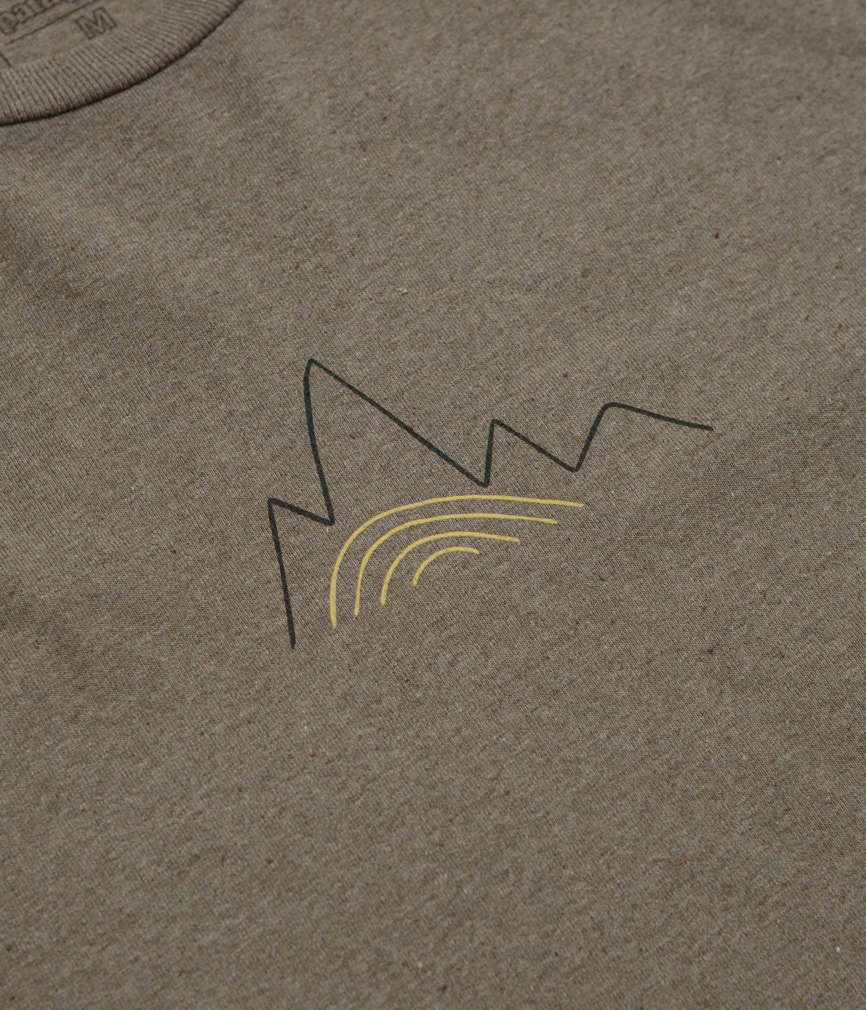 Patagonia Berm Logo Responsibili-Tee T-Shirt - Wing Grey