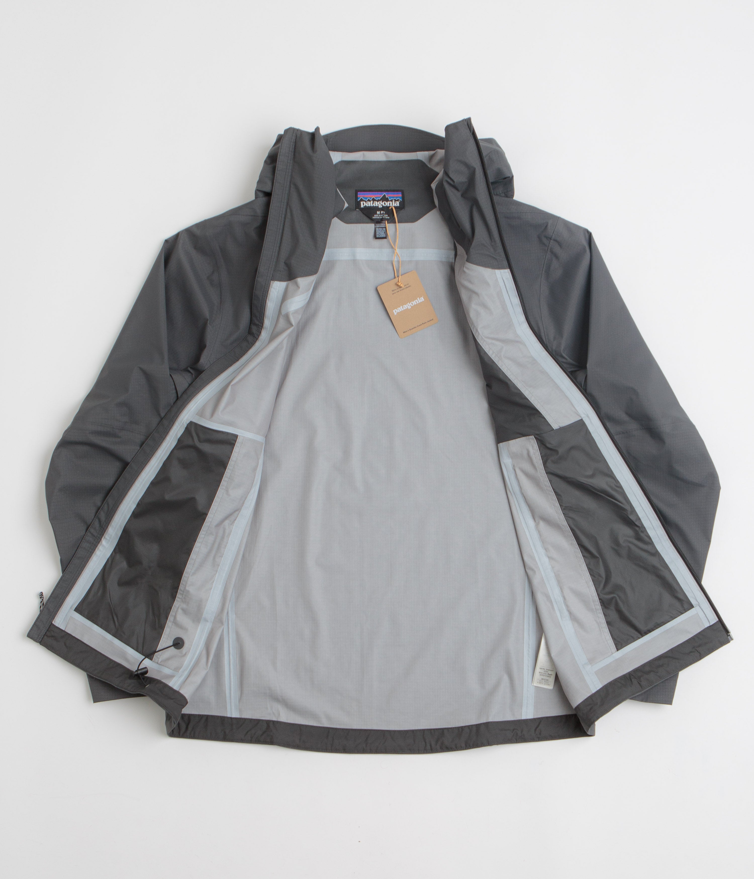 Patagonia Granite Crest Rain Jacket - Forge Grey / Black