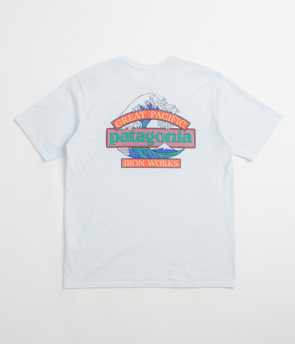Patagonia Great Waves Responsibili-Tee T-Shirt - White