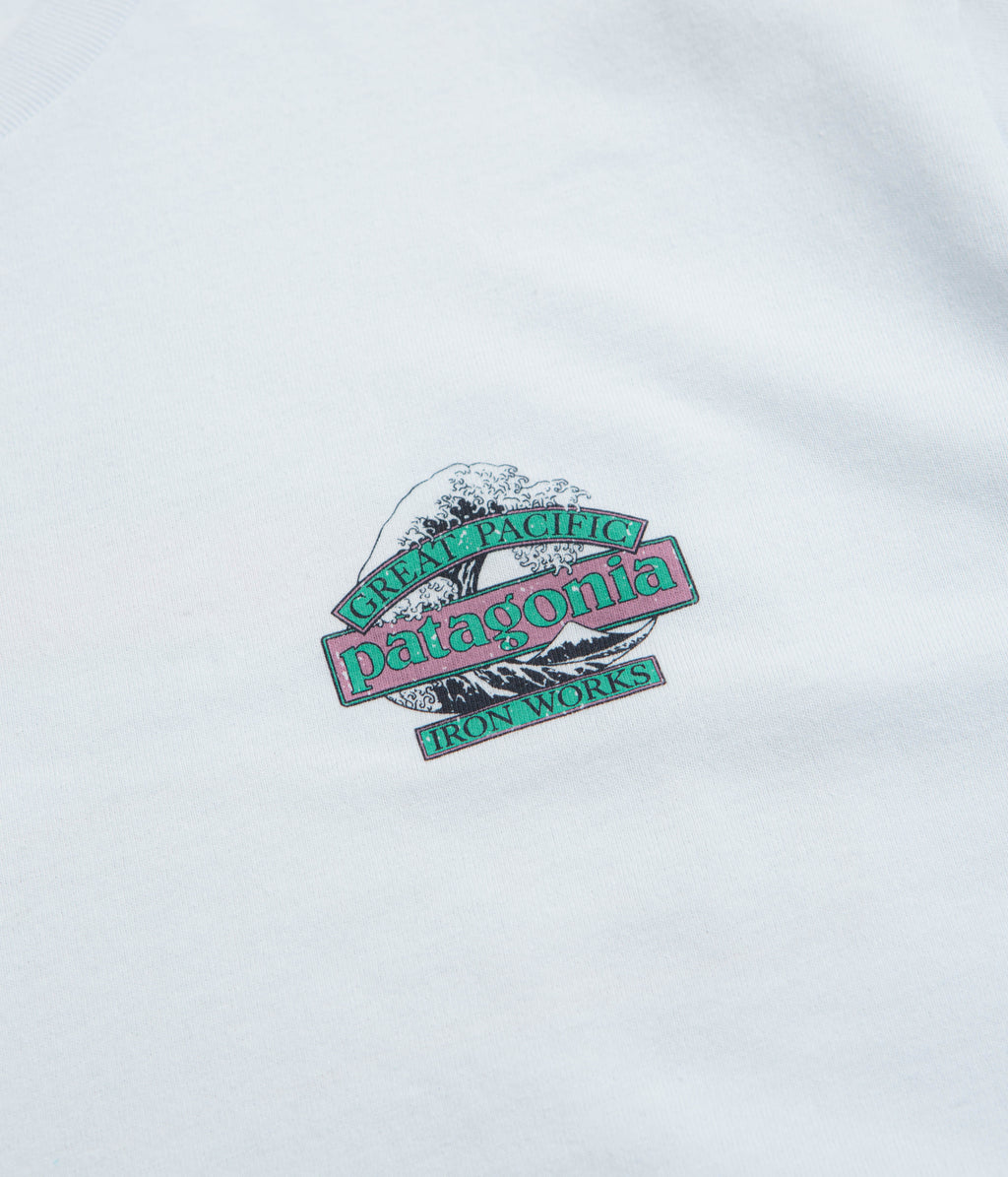 Patagonia Great Waves Responsibili-Tee T-Shirt - White