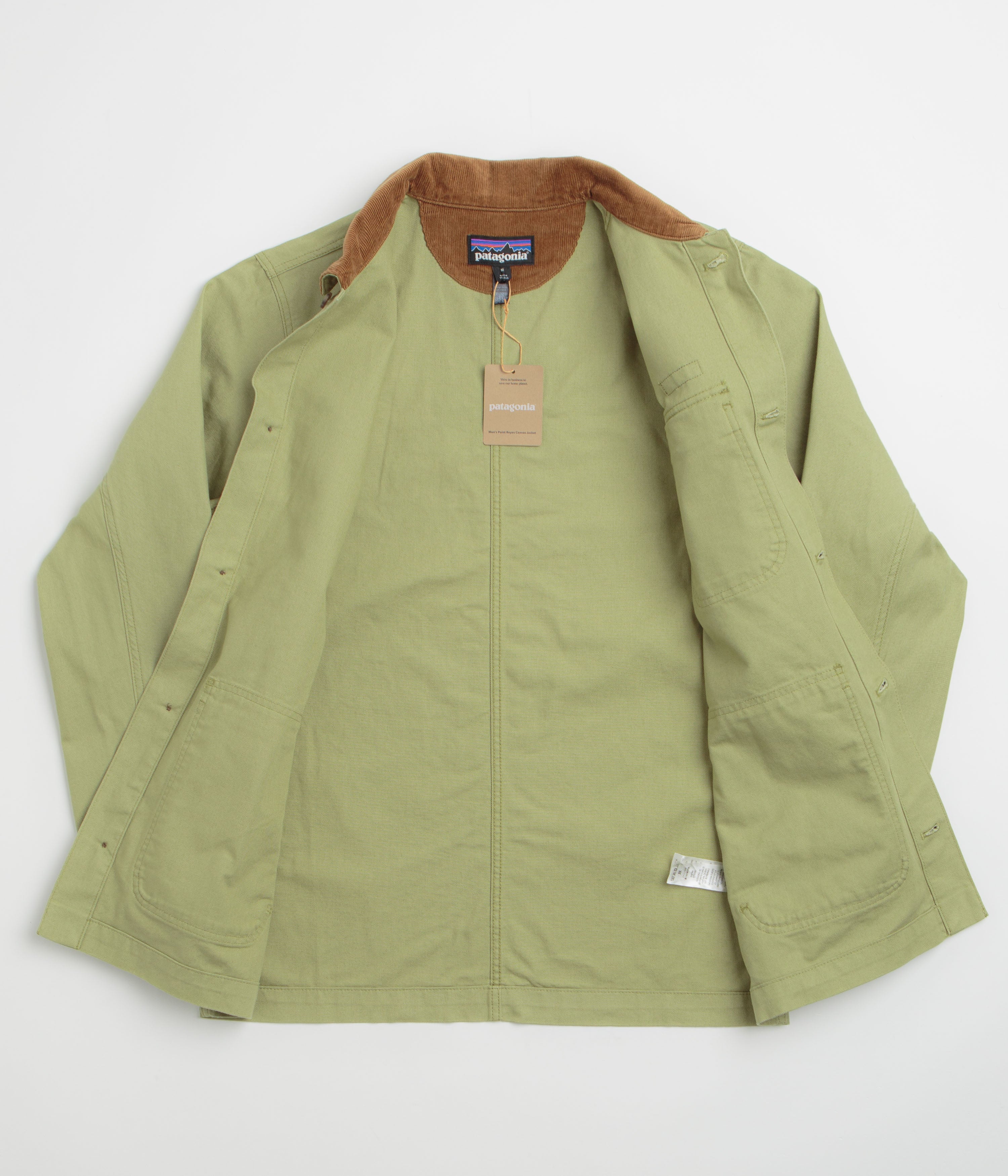 Patagonia Point Reyes Canvas Jacket - Gumtree Green